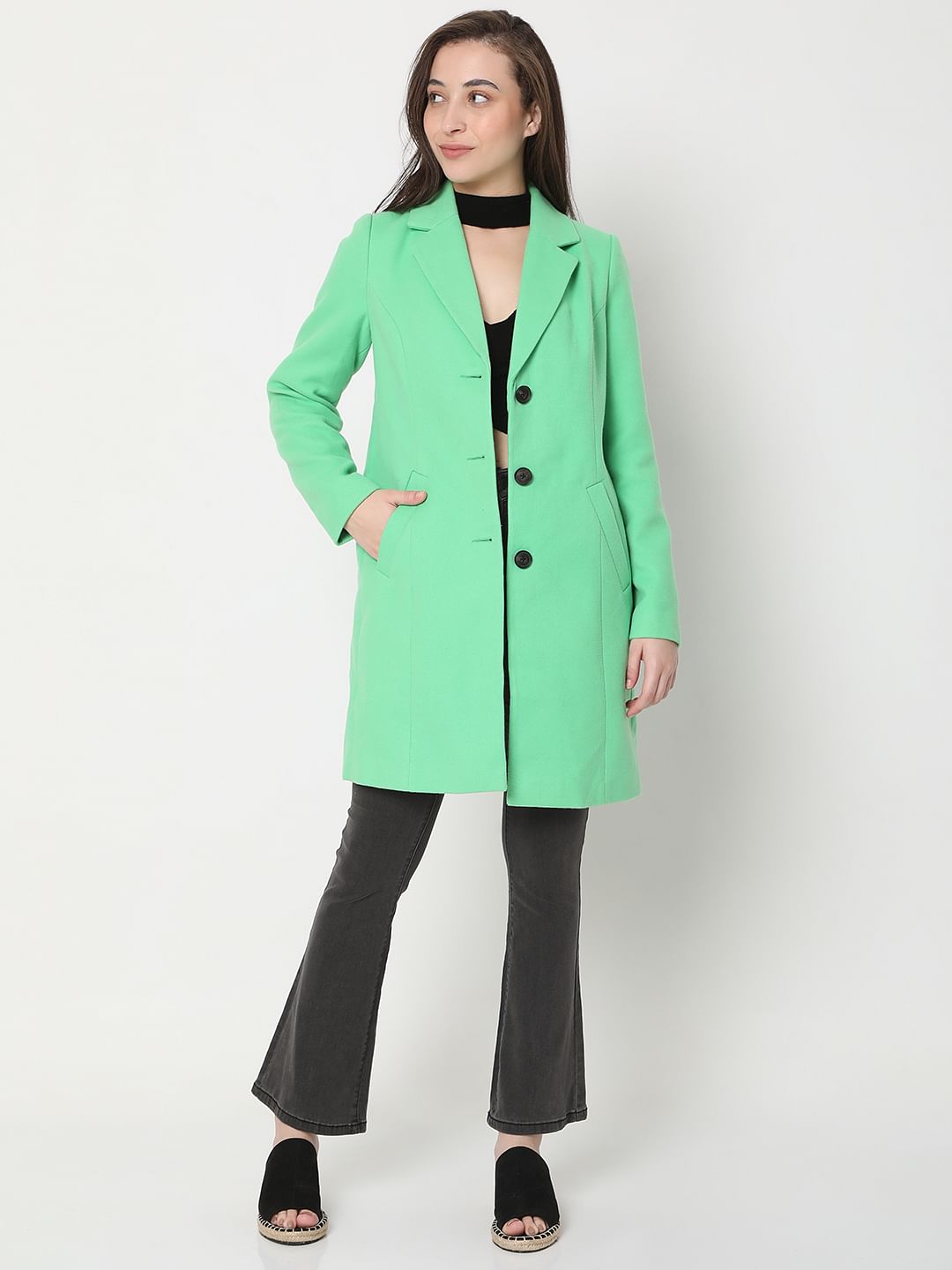 Green Long Coat