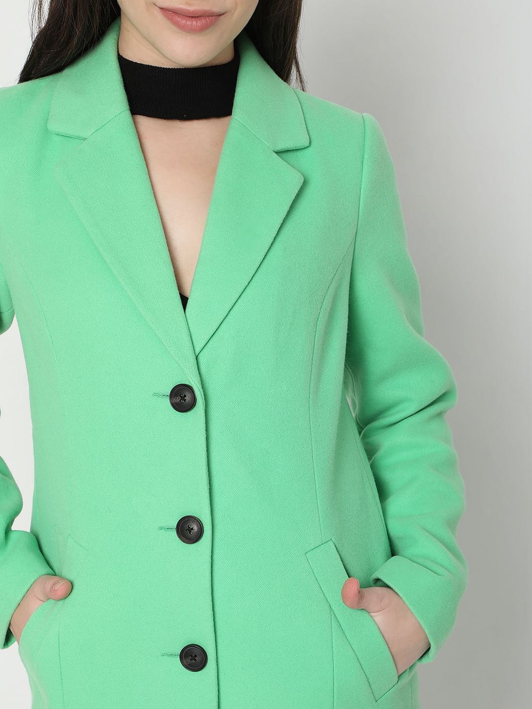 Green Long Coat