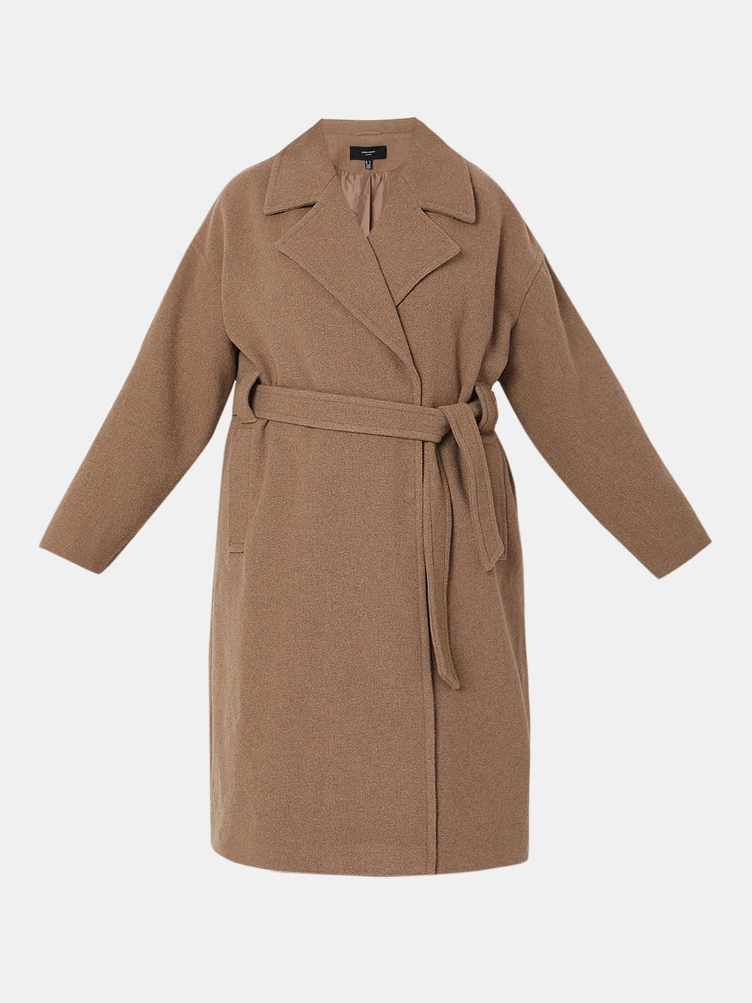 Curve Brown Long Coat
