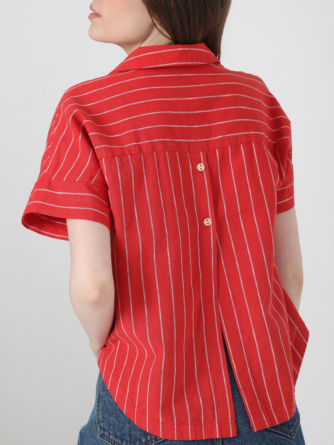 Red Striped Top