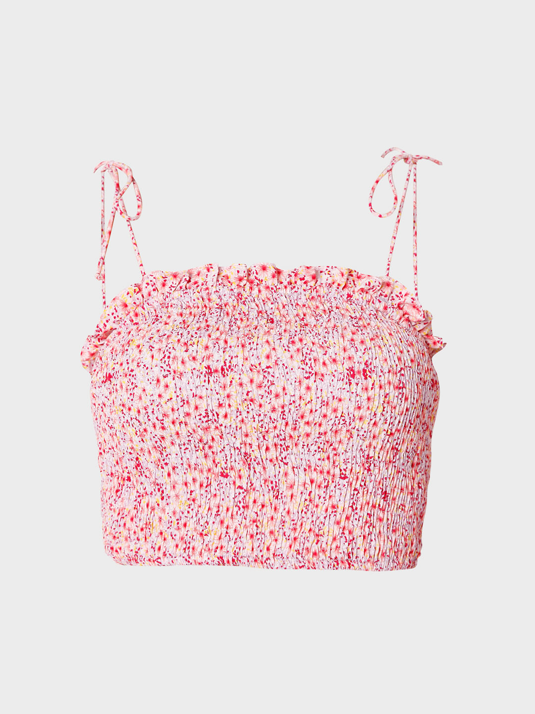 Pink Floral Co-Ord Top