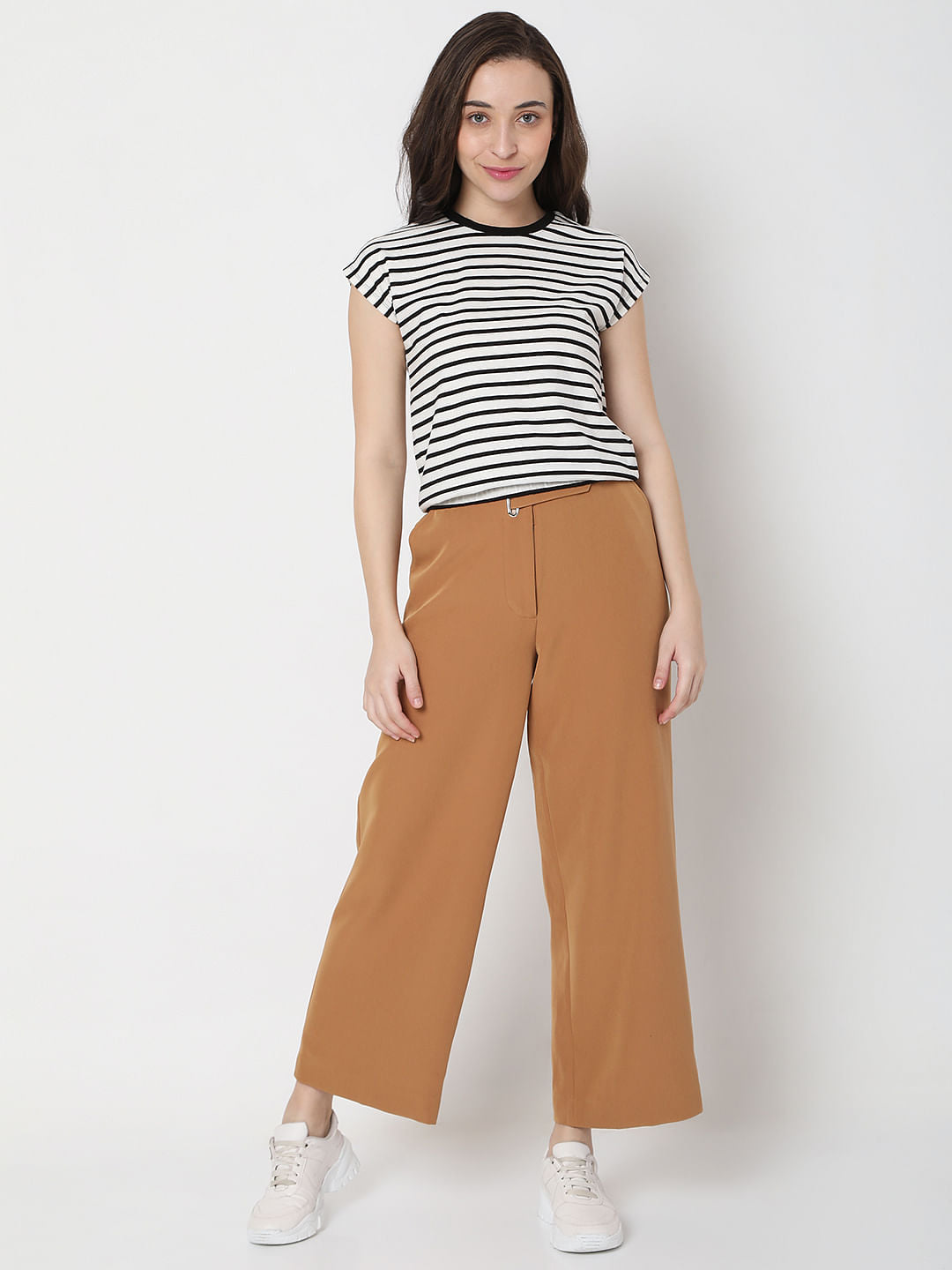 White Striped T-Shirt