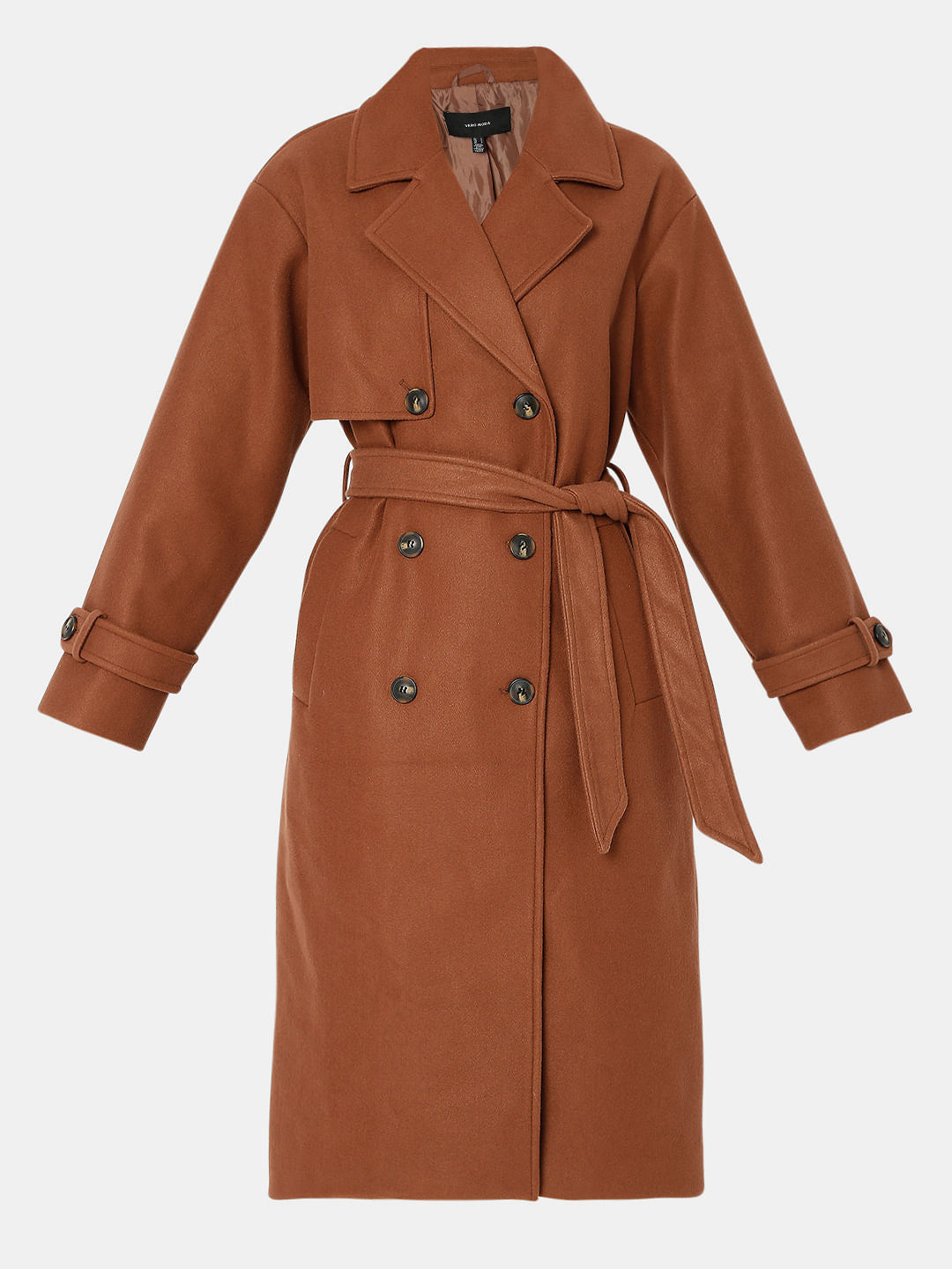Brown Long Trench Coat