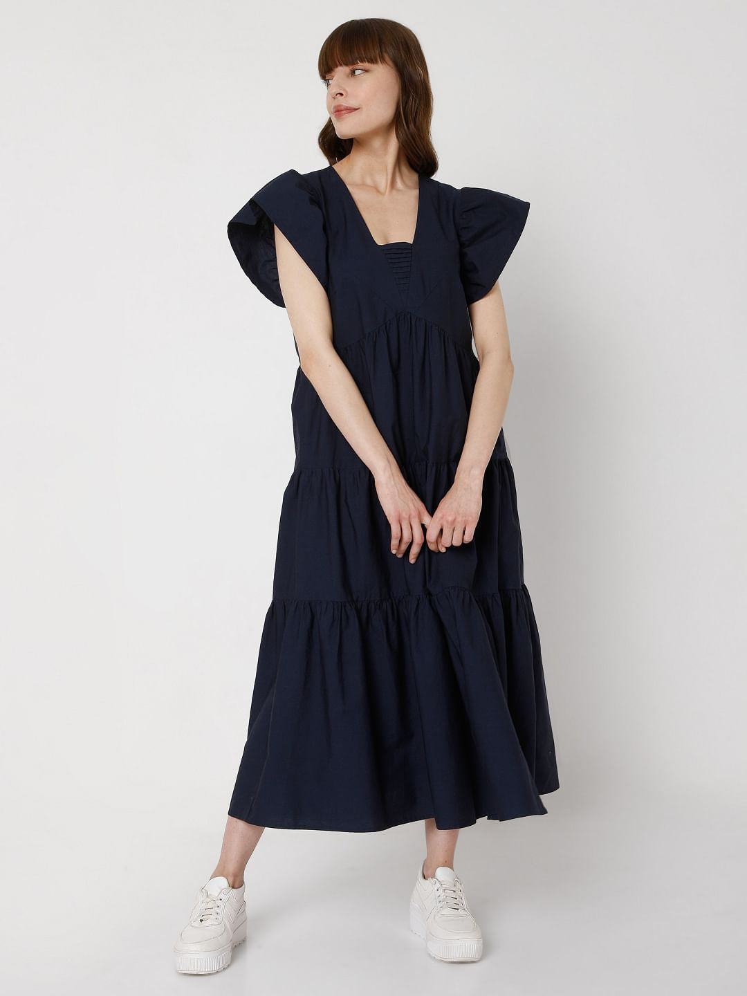 Blue Midi Dress