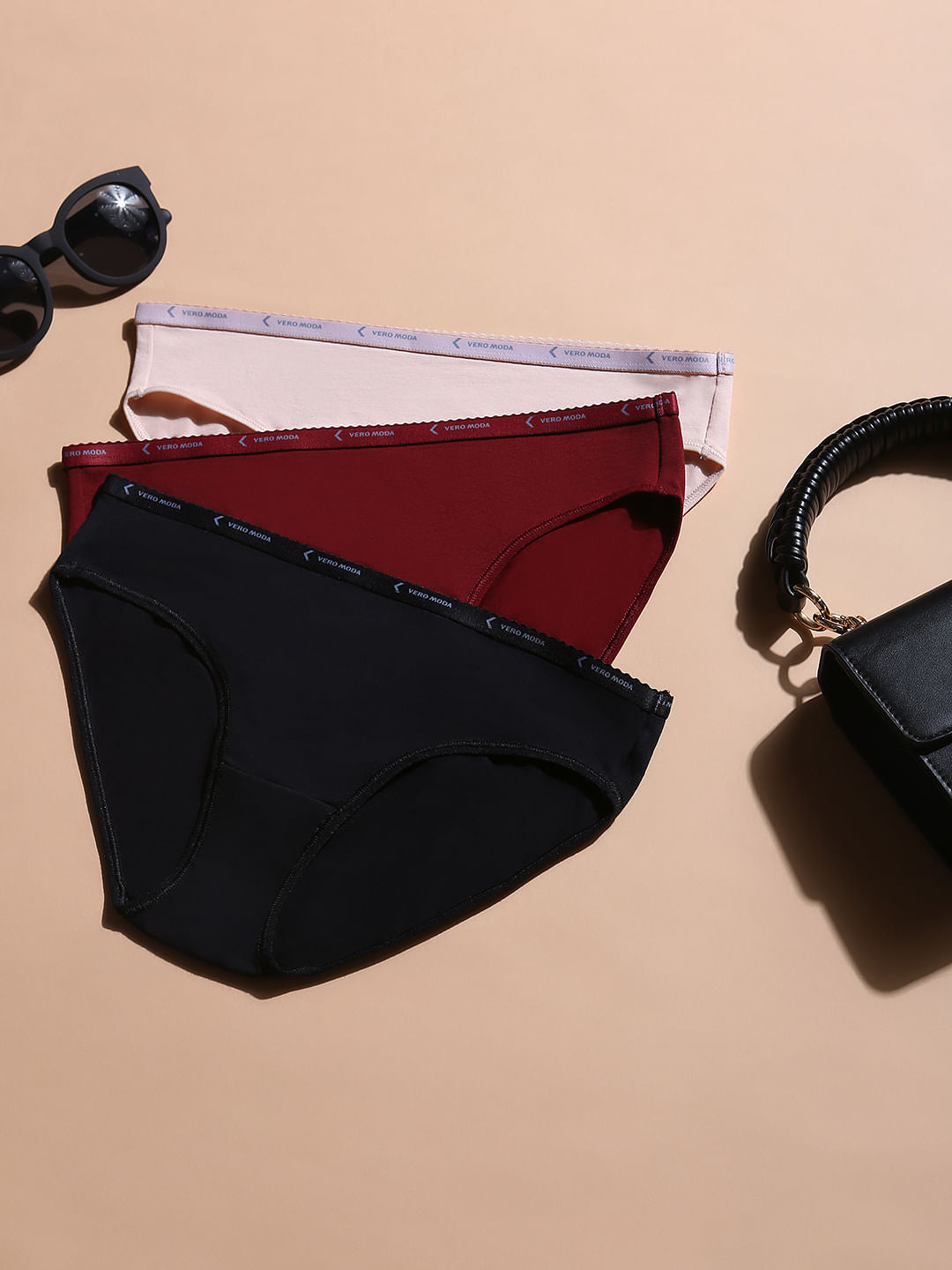 Intimates Pack Of 3 Midi Briefs