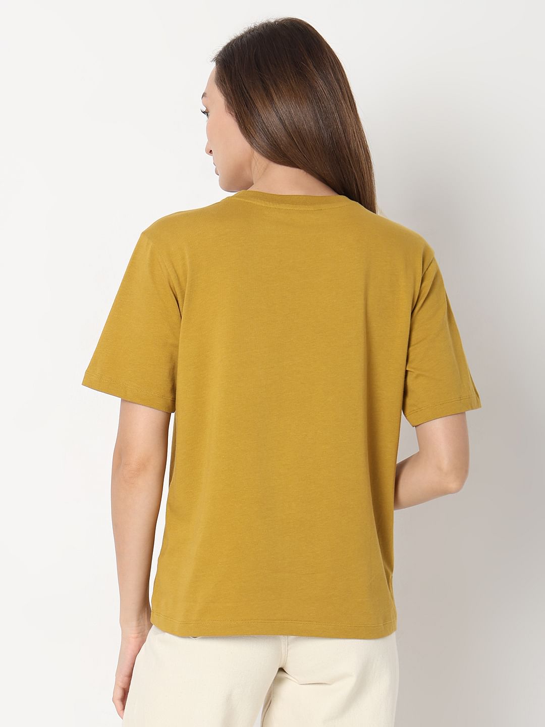 Green Floral Print T-Shirt