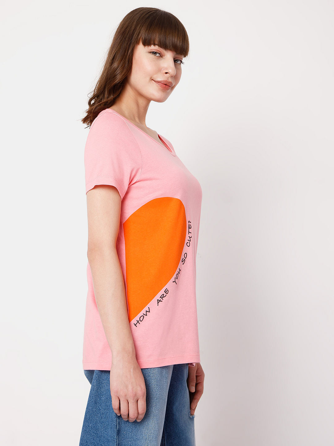 Pink Graphic T-Shirt