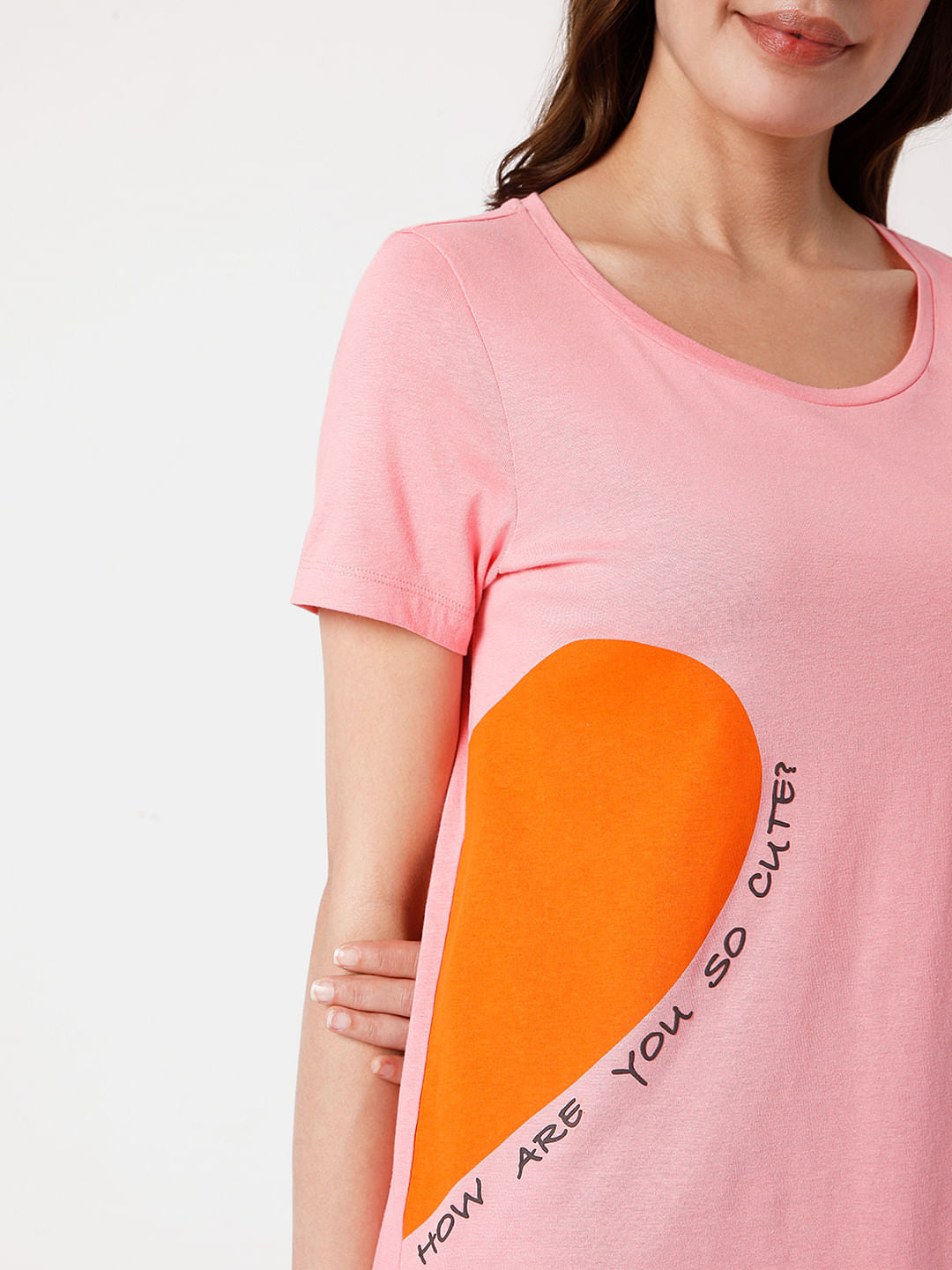 Pink Graphic T-Shirt