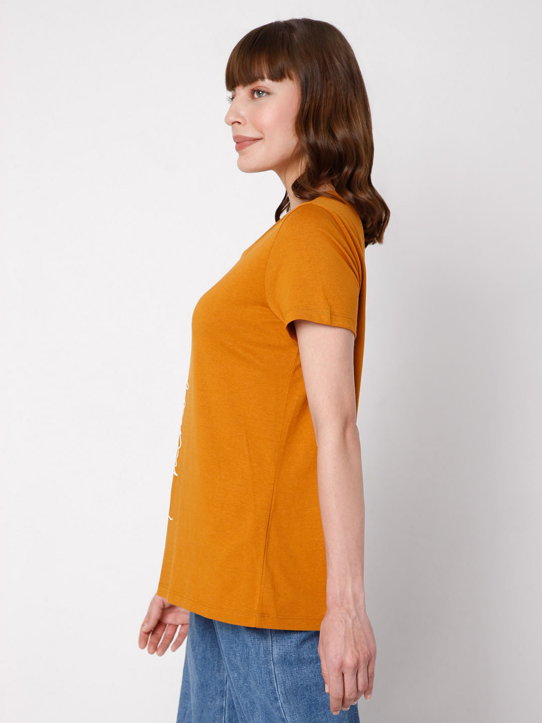 Brown Graphic T-Shirt