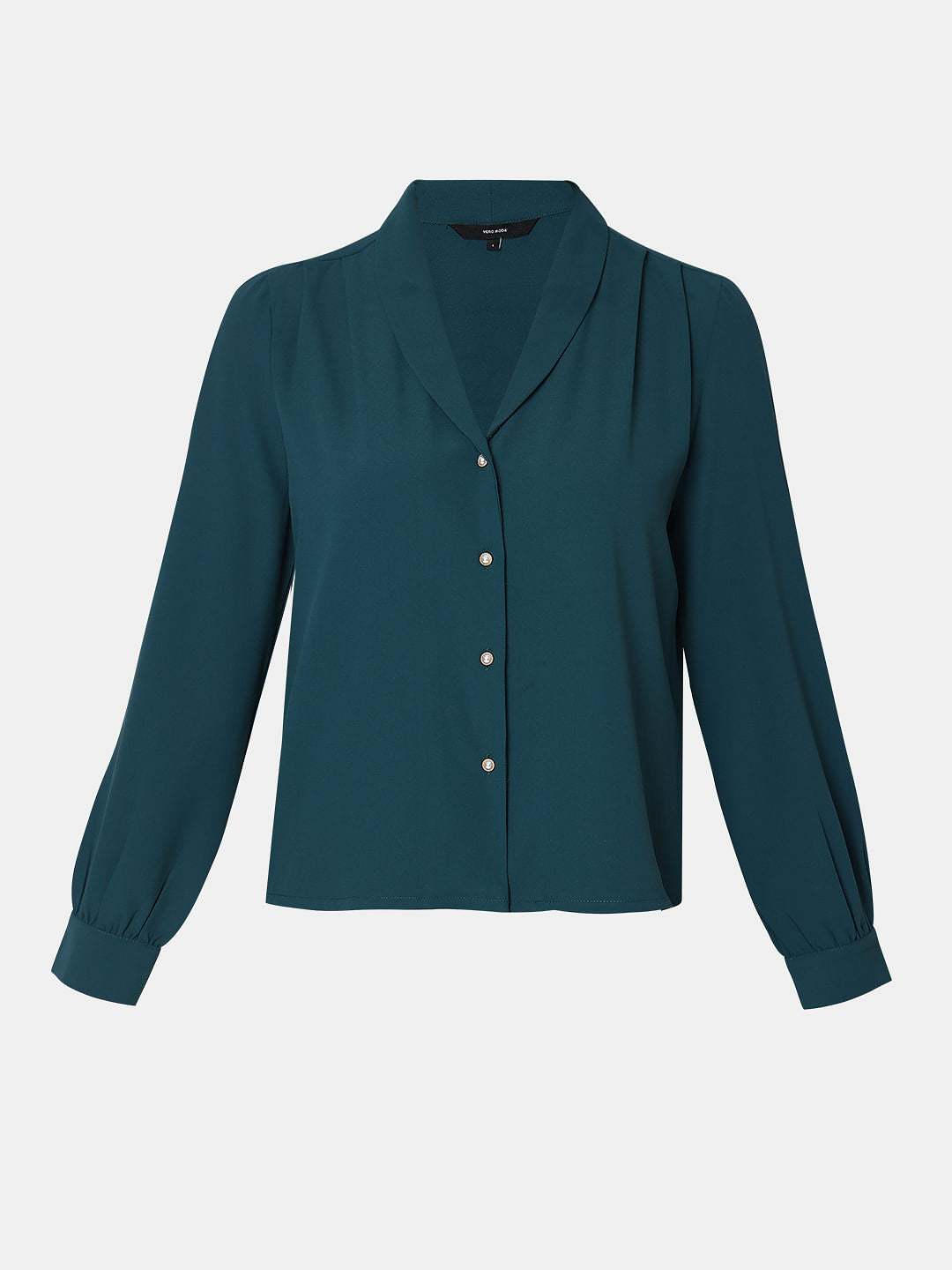 Green Full Sleeves Top