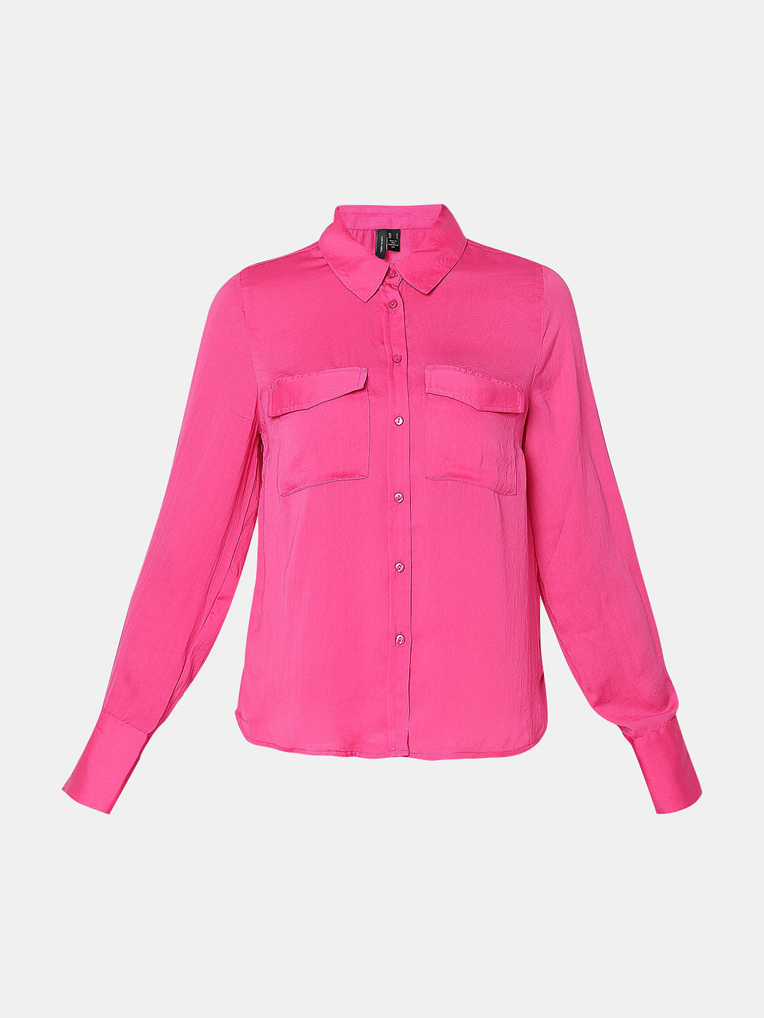 Pink Plain Coloured Shirt
