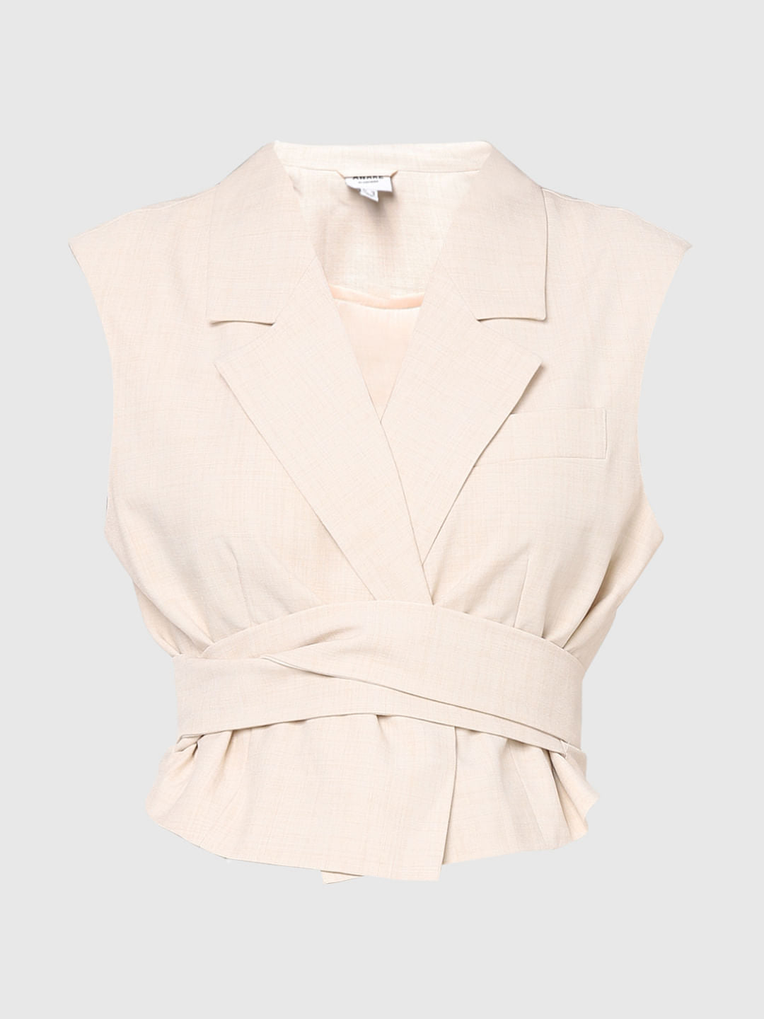 Beige Co-Ord Waiscoat