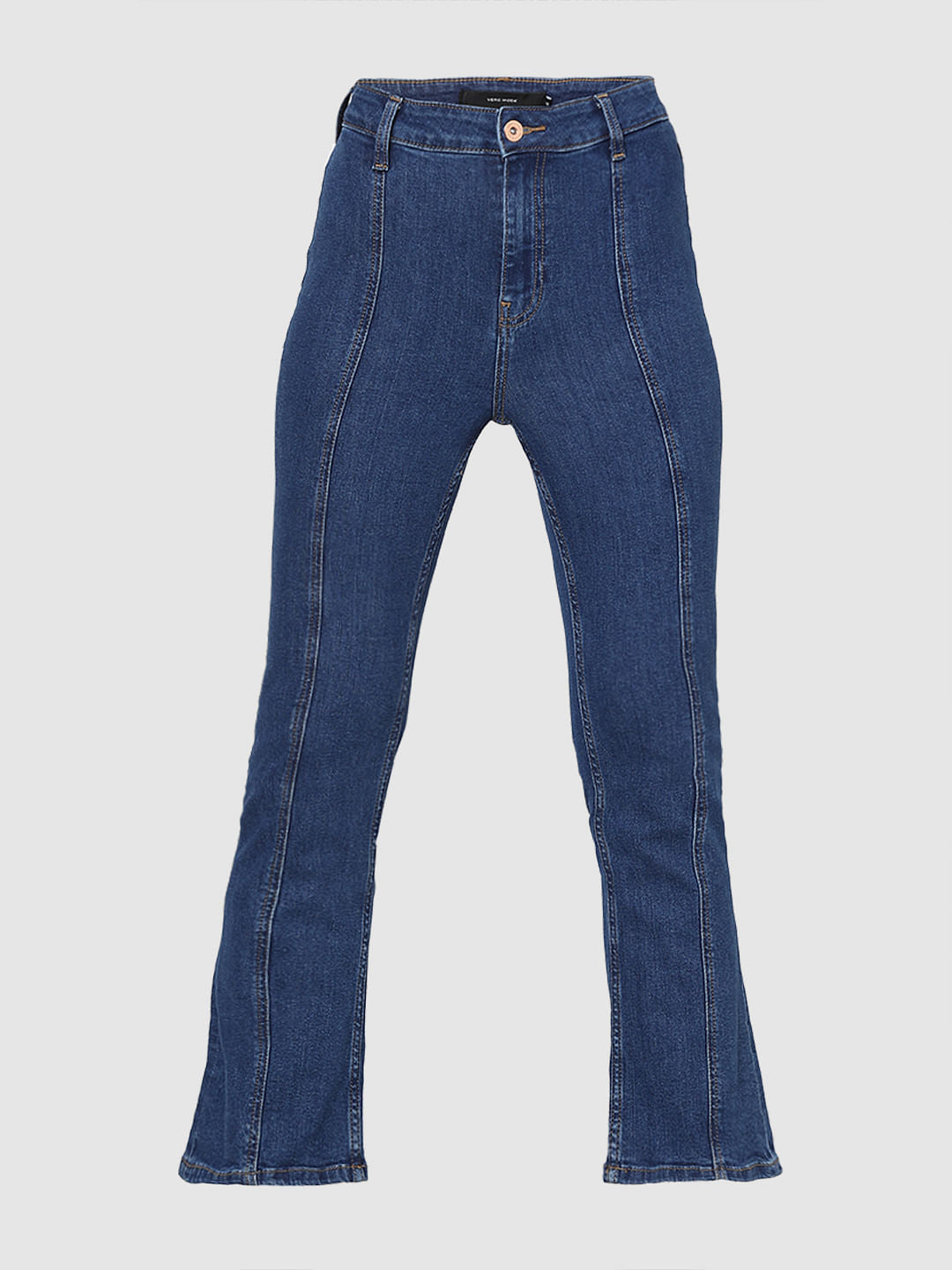Blue High Rise Petra Bootcut Jeans