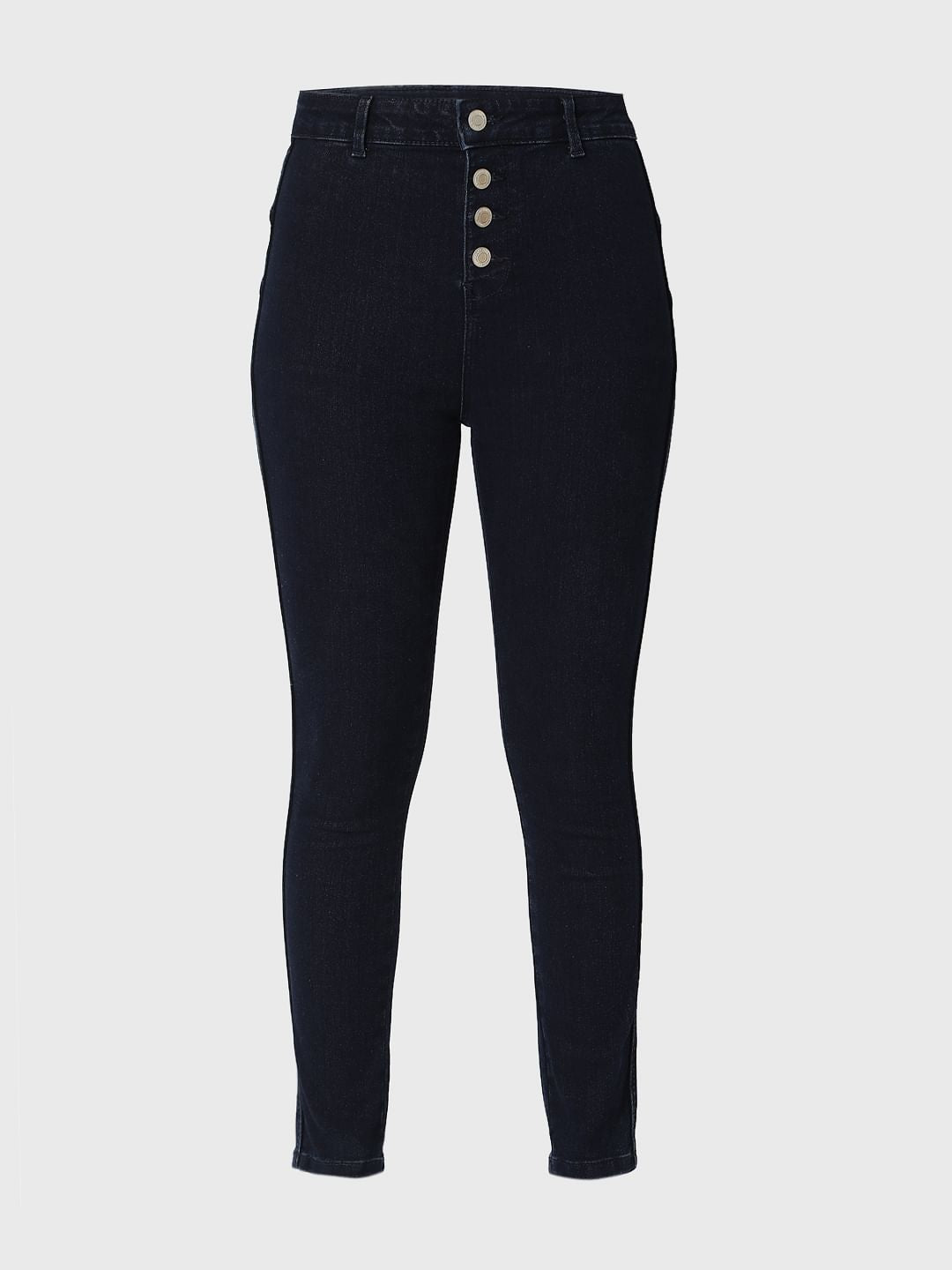 Blue High Waist Push Up Wendy Skinny Jeans