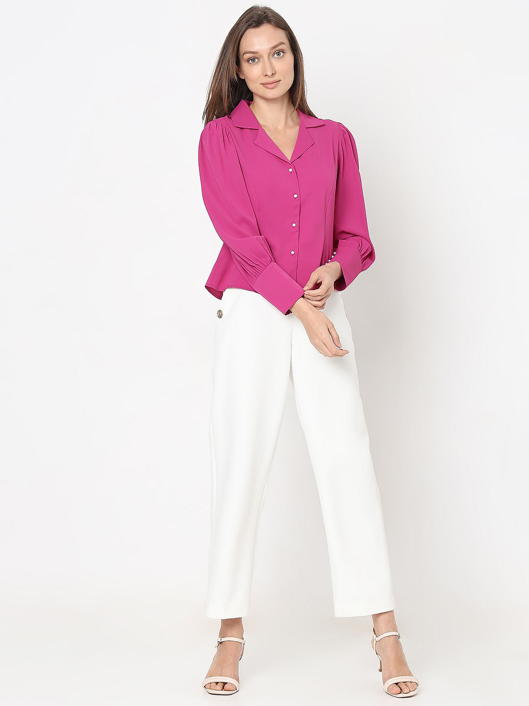 Pink Panel Shirt