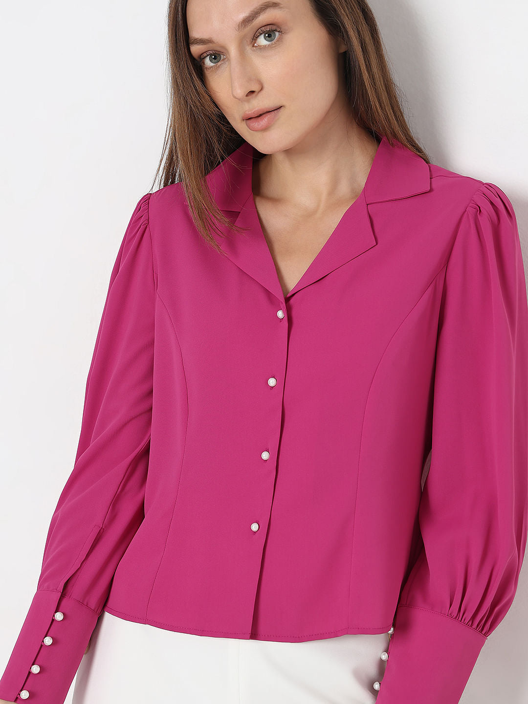 Pink Panel Shirt