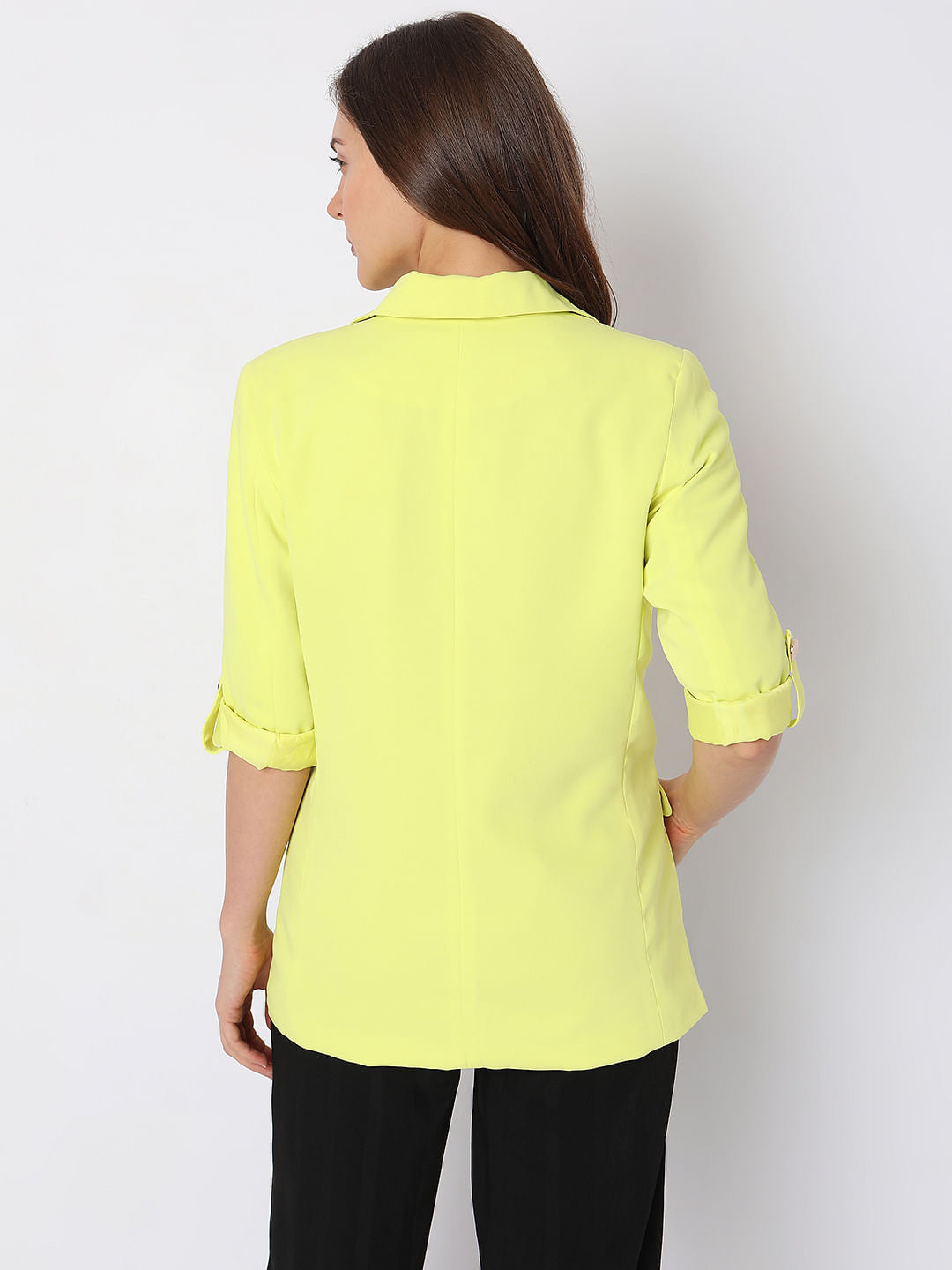Lime Yellow Blazer