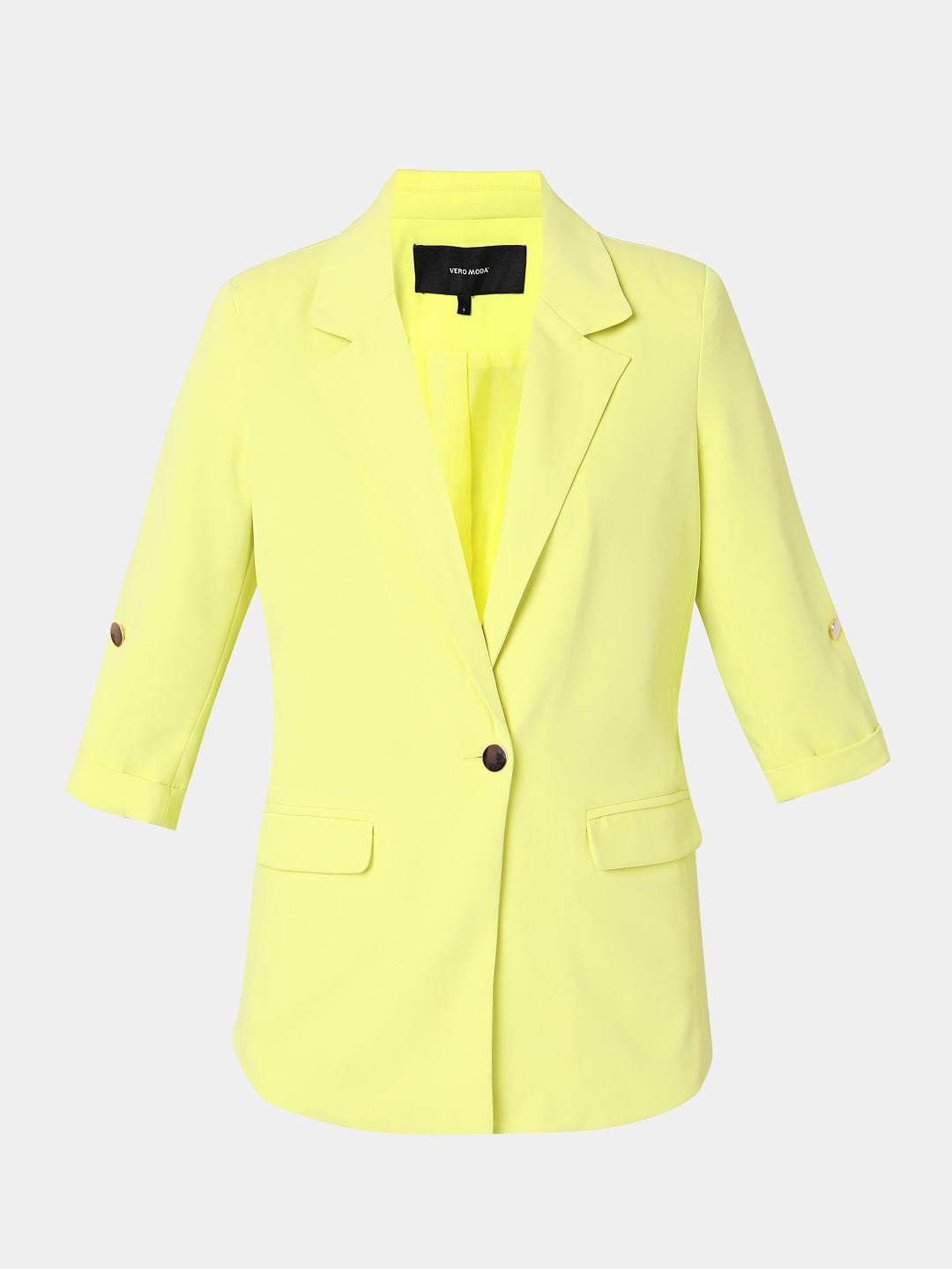 Lime Yellow Blazer