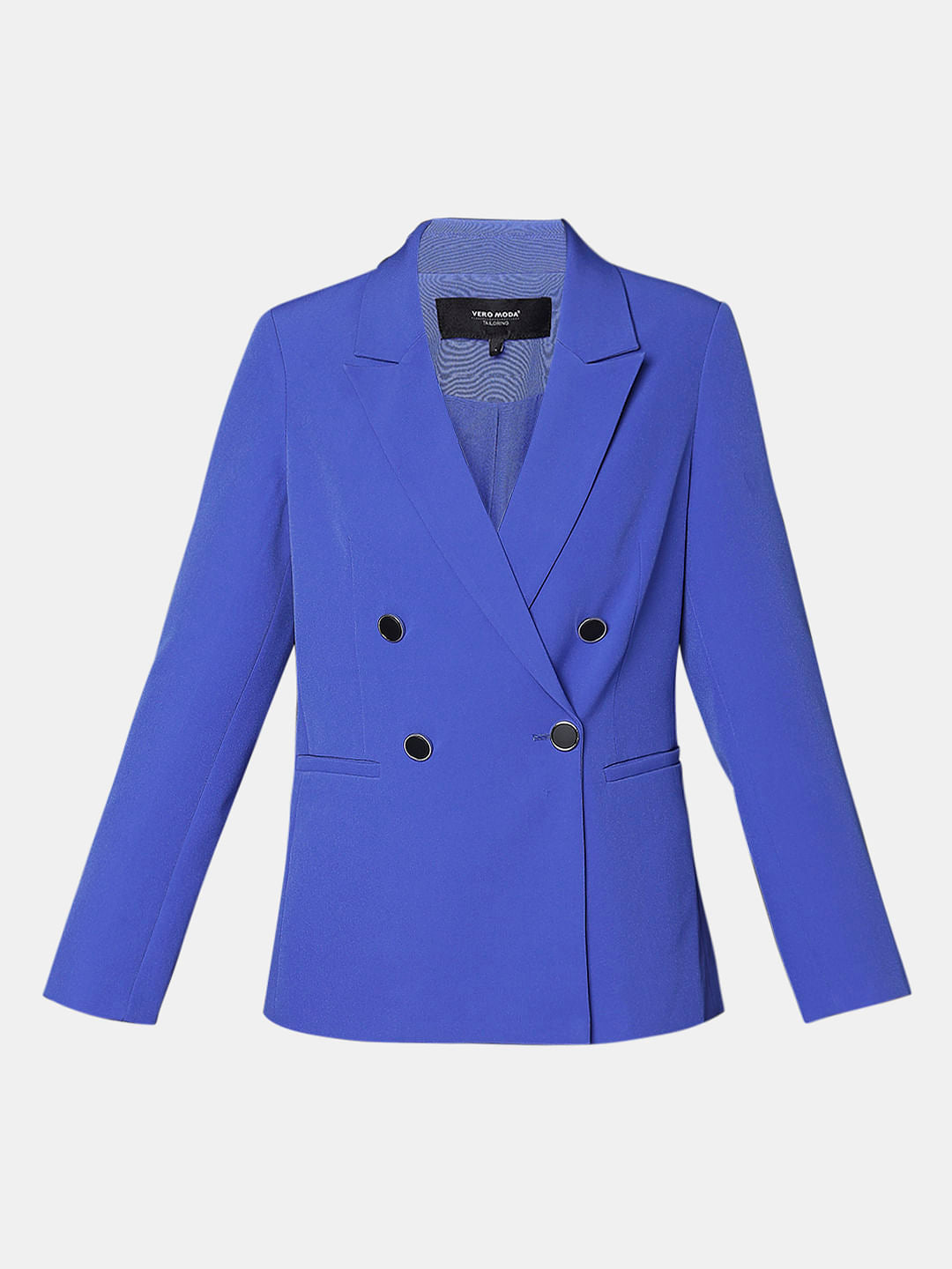 Blue Double Breasted Blazer