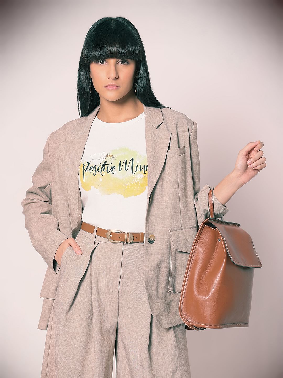 White Printed Organic Cotton T-Shirt