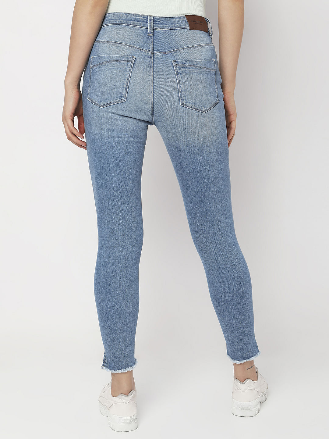 Light Blue High Rise Wendy Skinny Fit Jeans