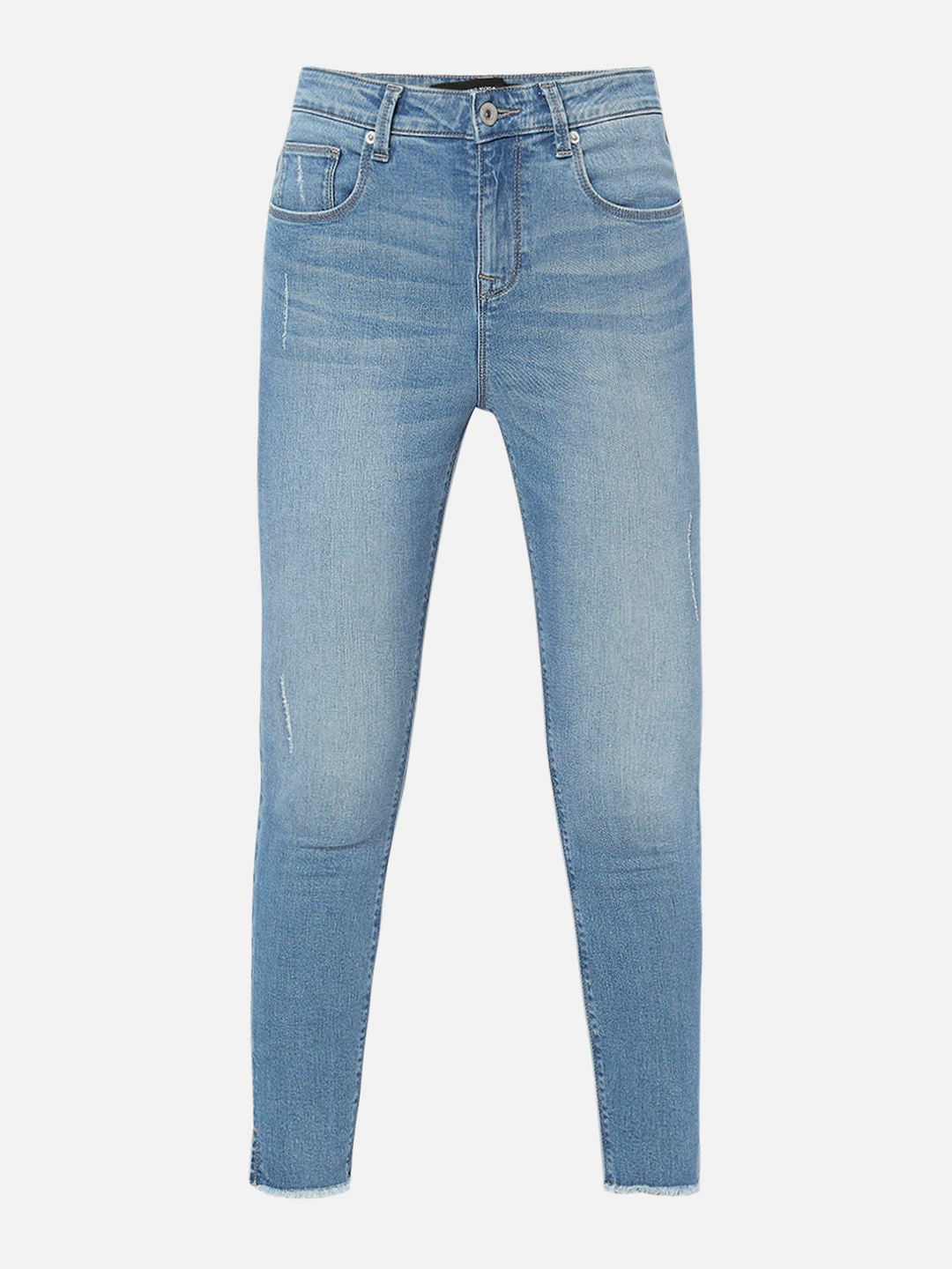 Light Blue High Rise Wendy Skinny Fit Jeans