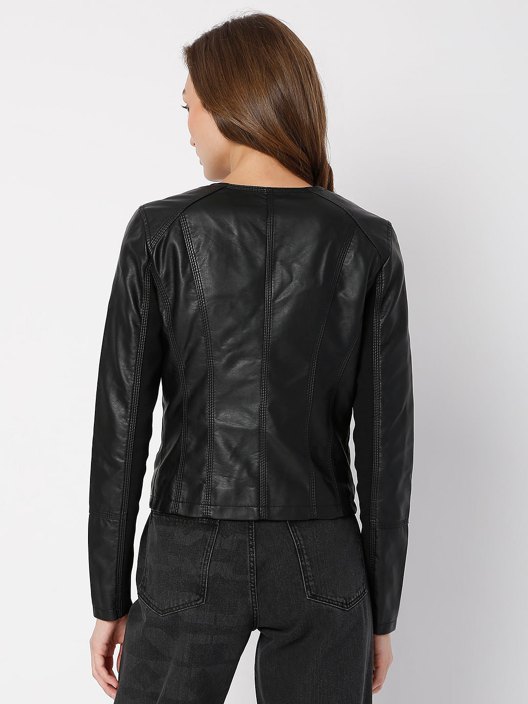 Black Biker Jacket