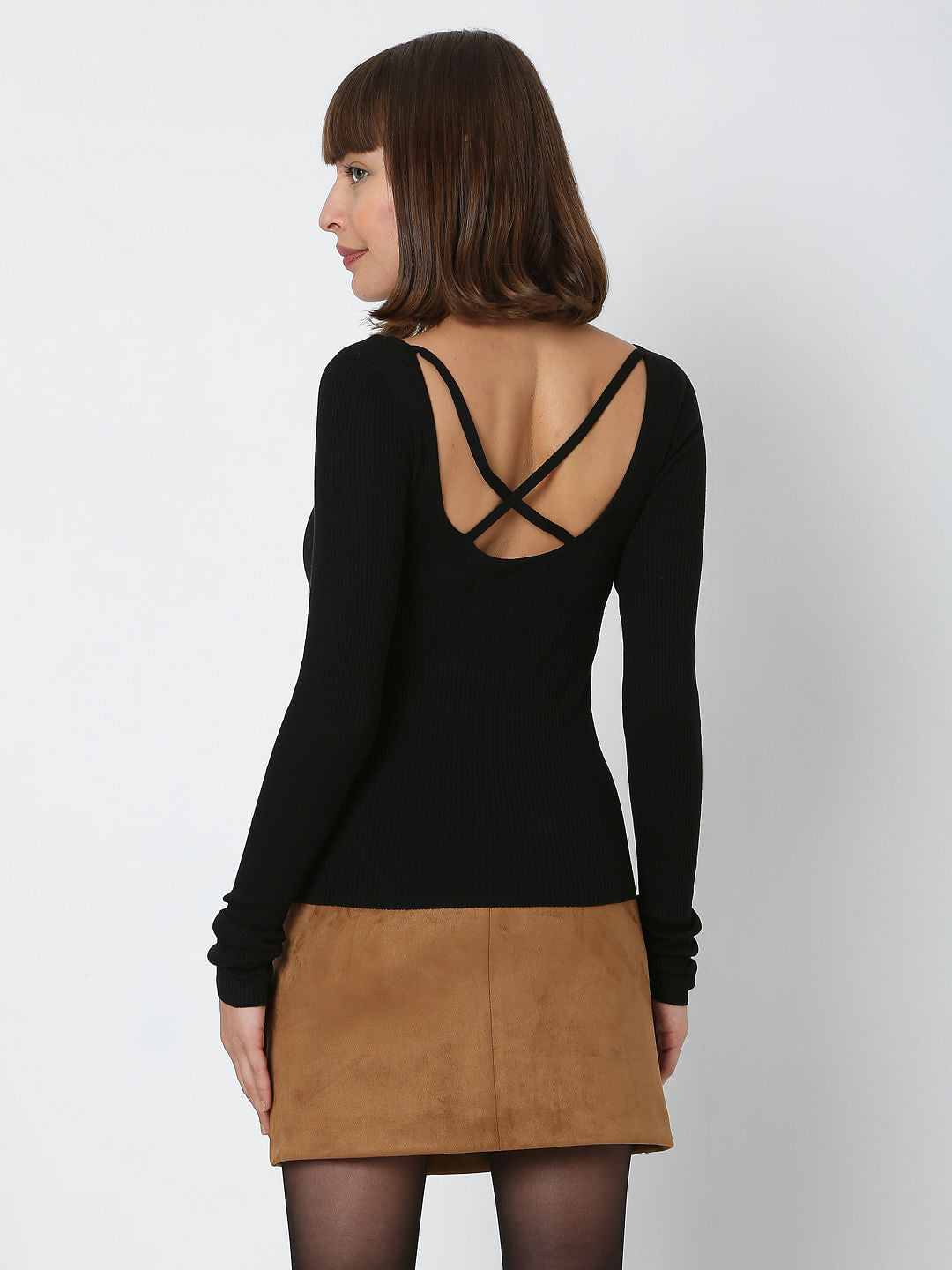 Black Body Fitting Top