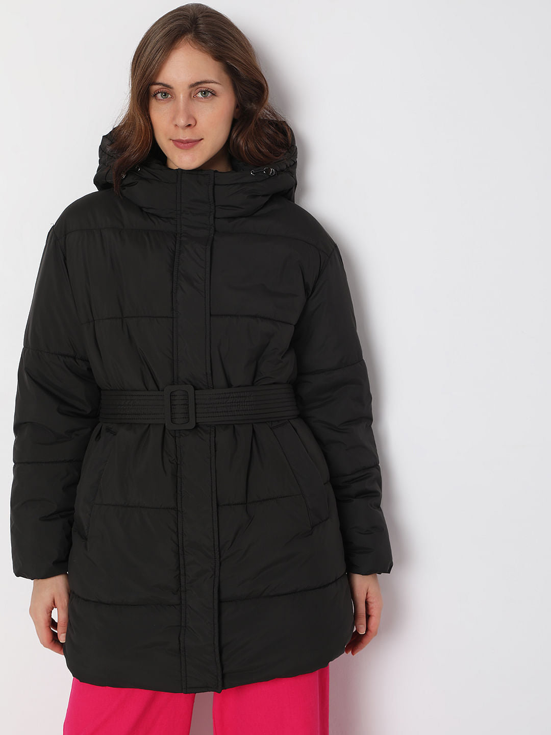 Black Long Puffer Jacket