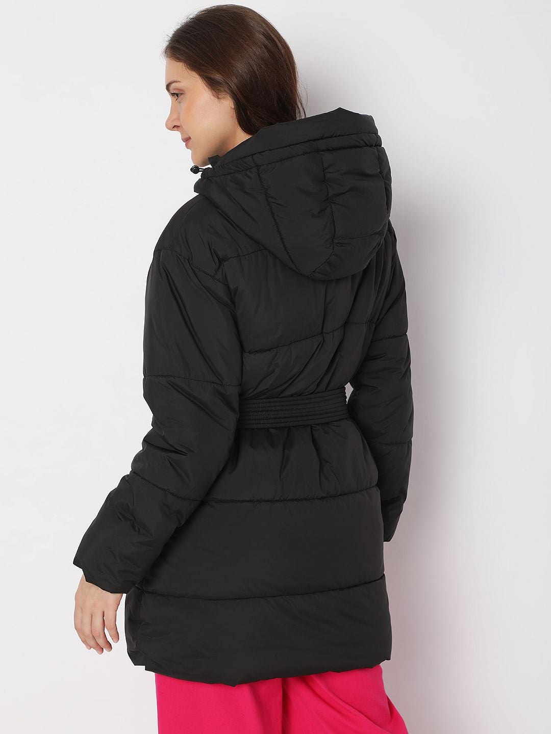 Black Long Puffer Jacket