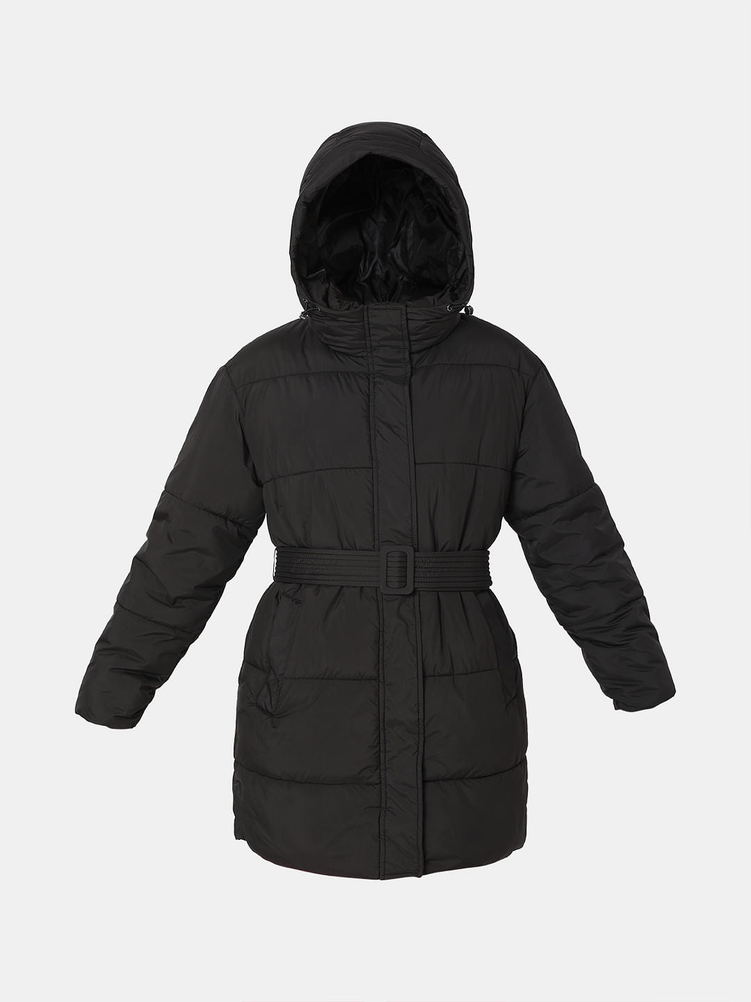 Black Long Puffer Jacket