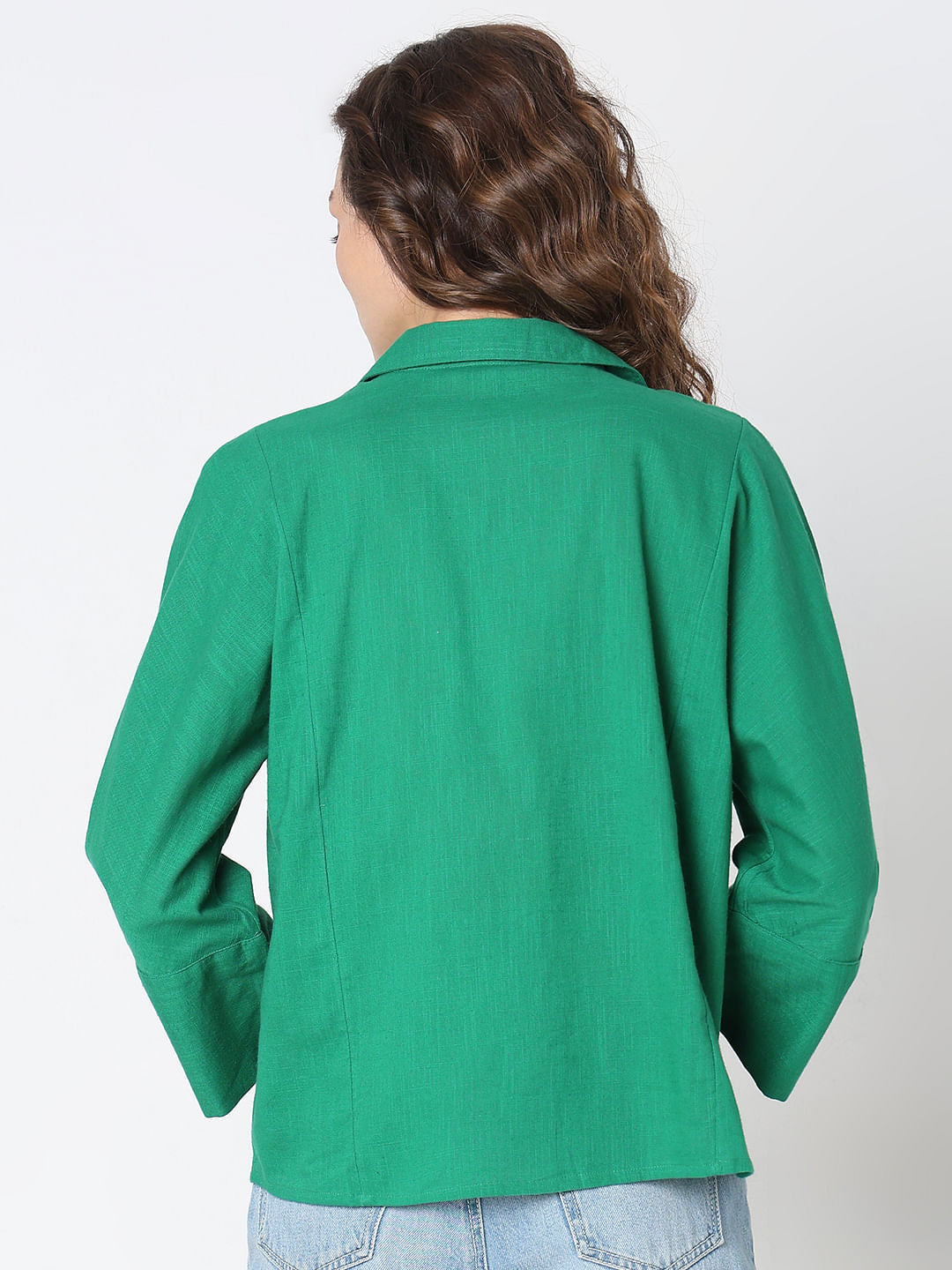 Green Cotton Shirt
