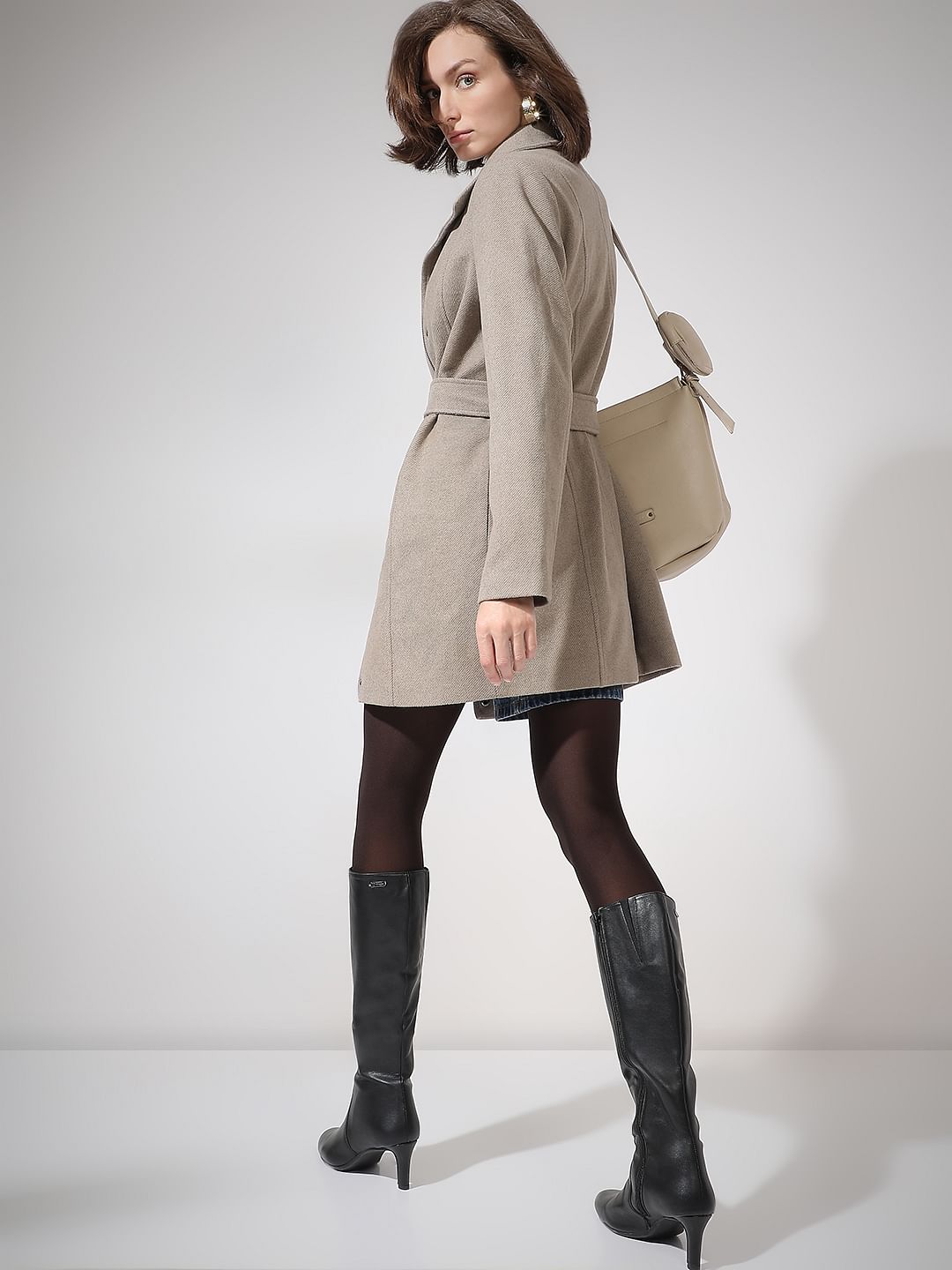 Beige Long Coat