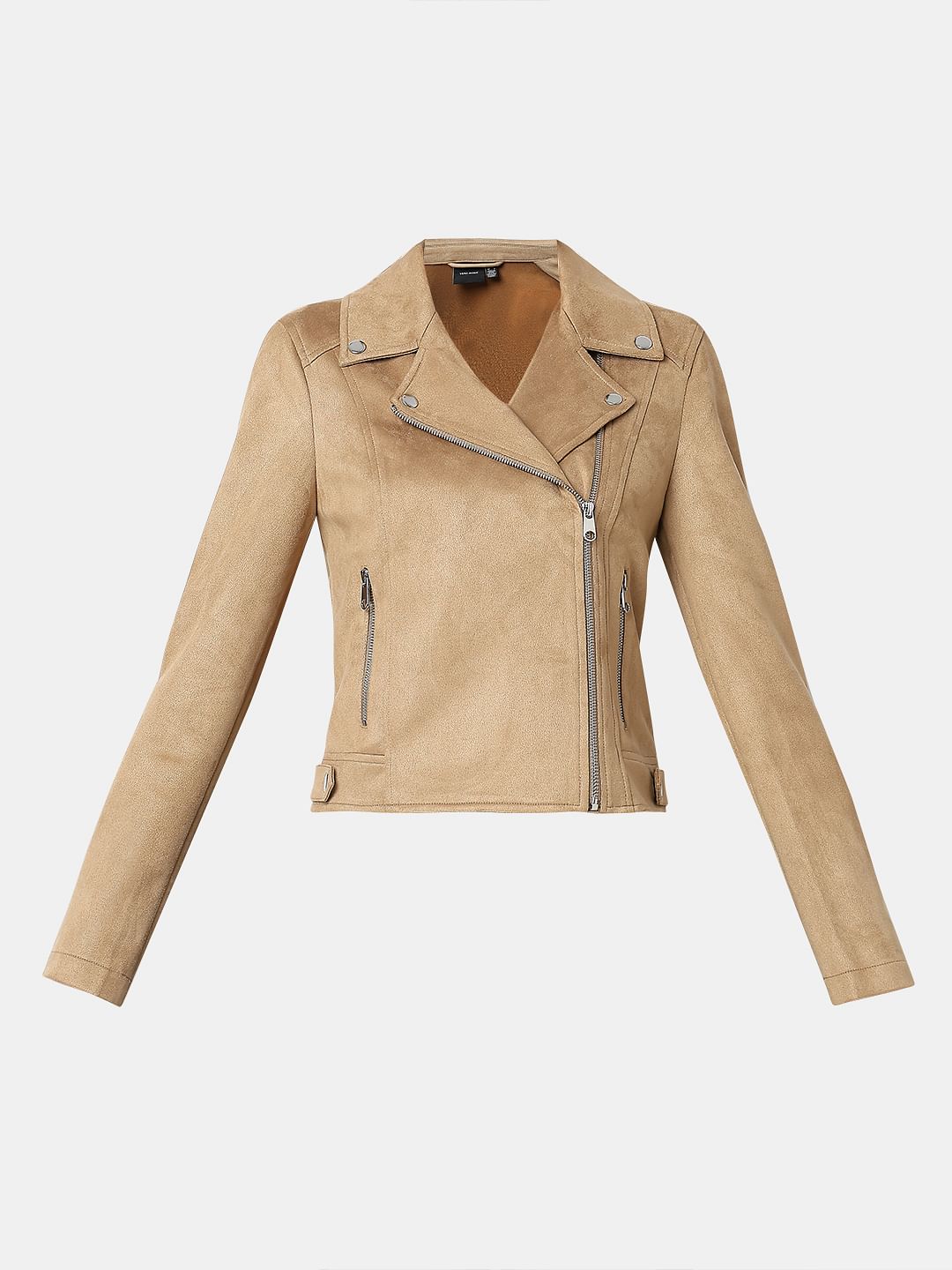Brown Biker Jacket