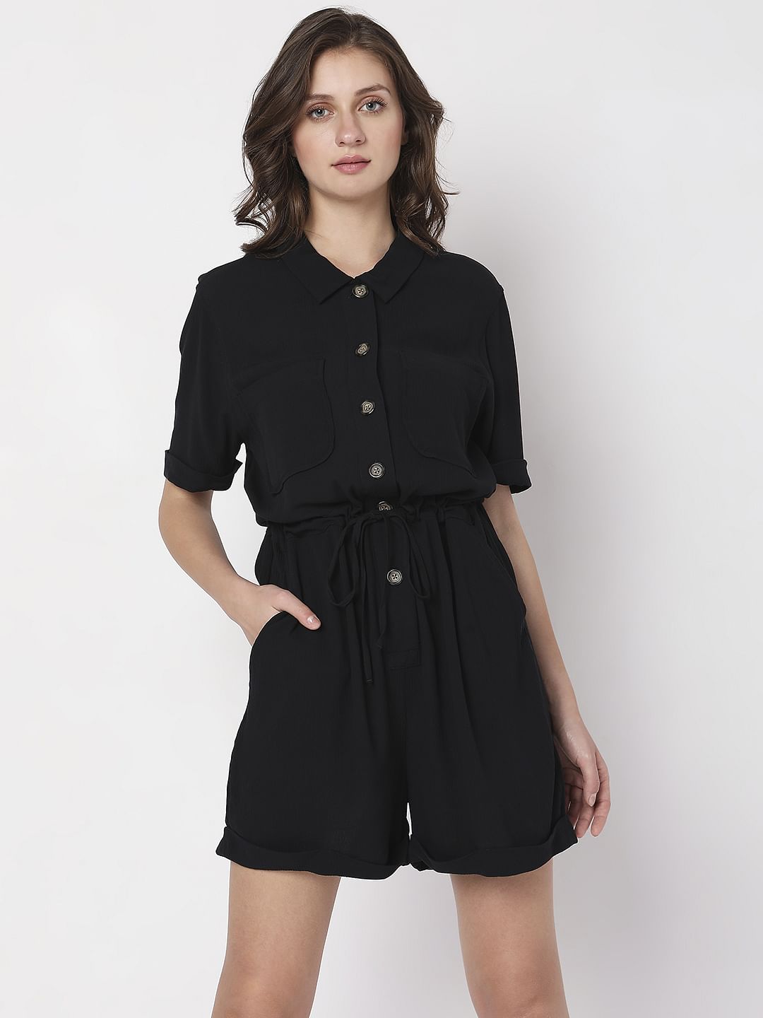 Black Playsuit