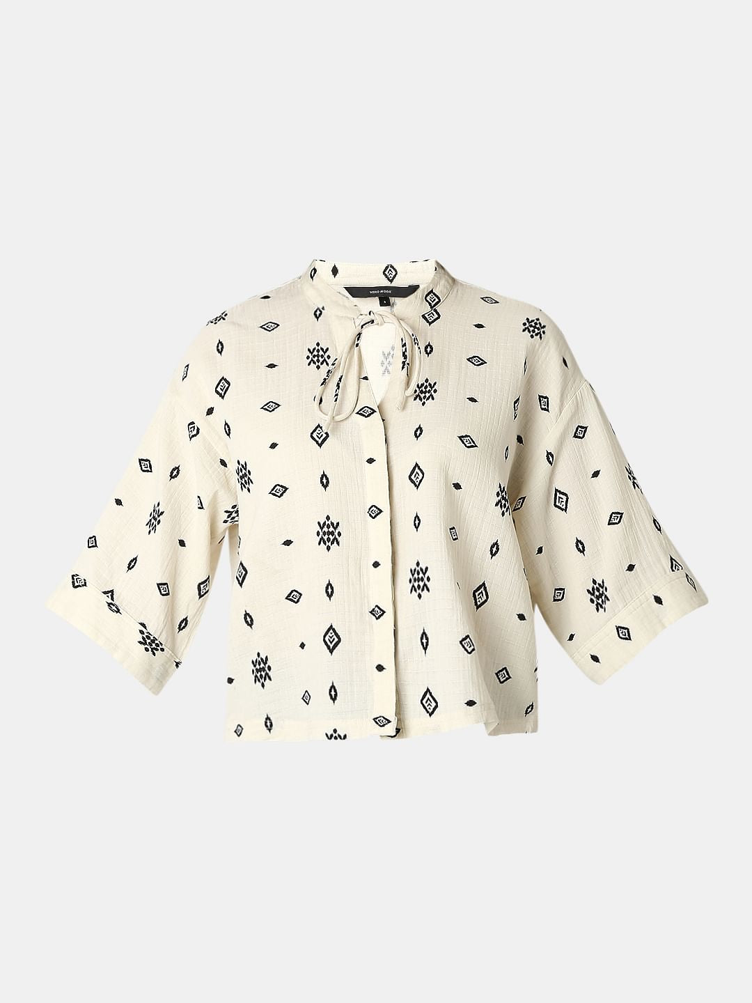 Off-White Printed Top