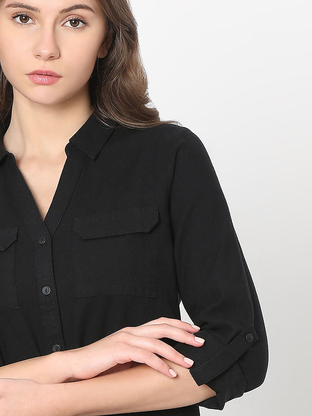 Black Linen Shirt