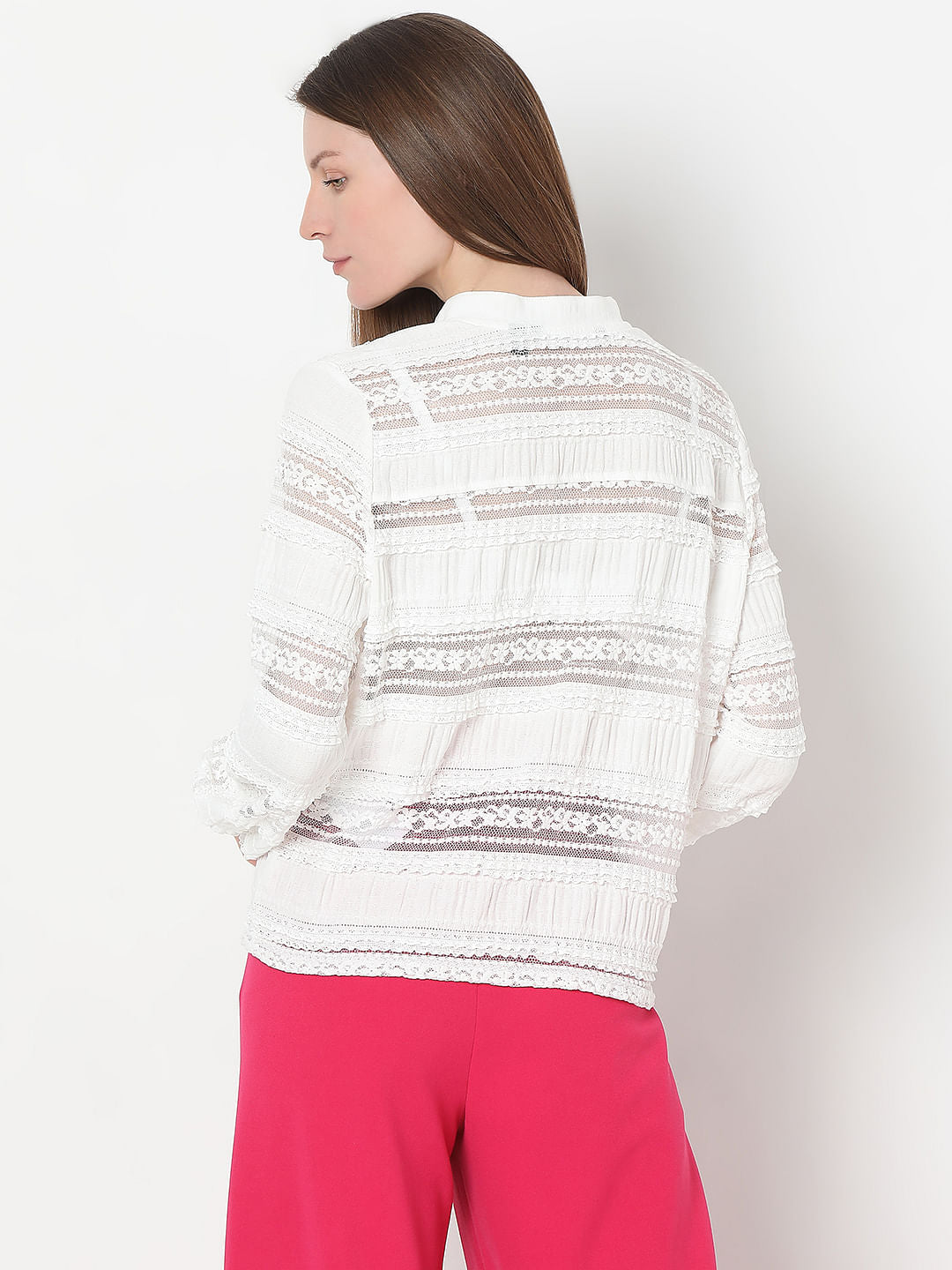 White Lace Top