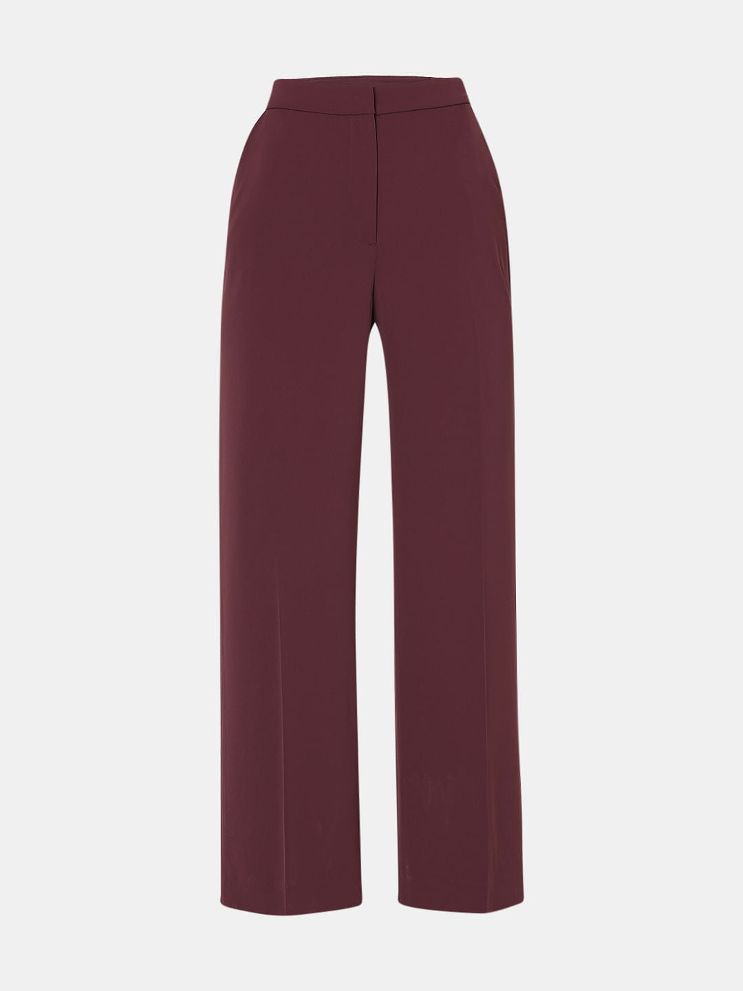 Maroon High Rise Pants Maroon High Rise Pants