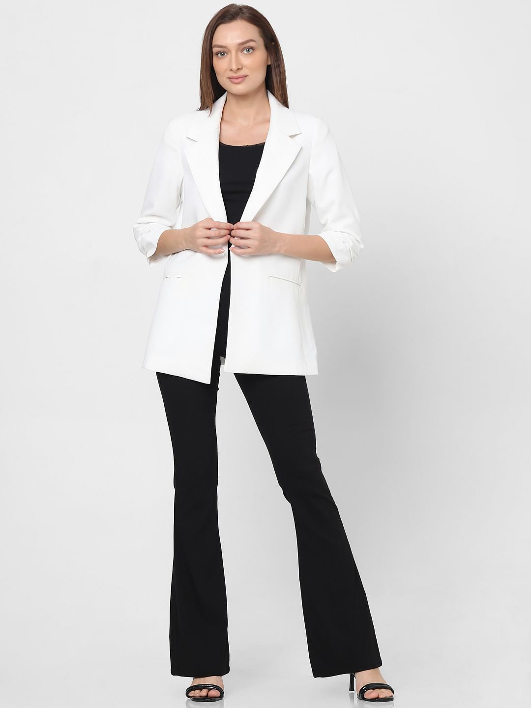 White Tailored Blazer