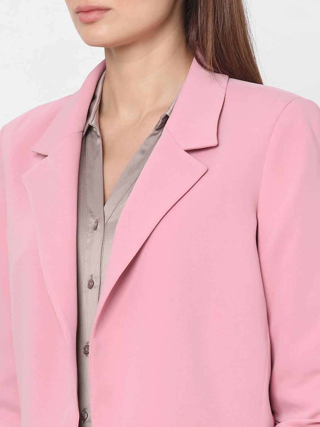 Dusty Pink Tailored Blazer