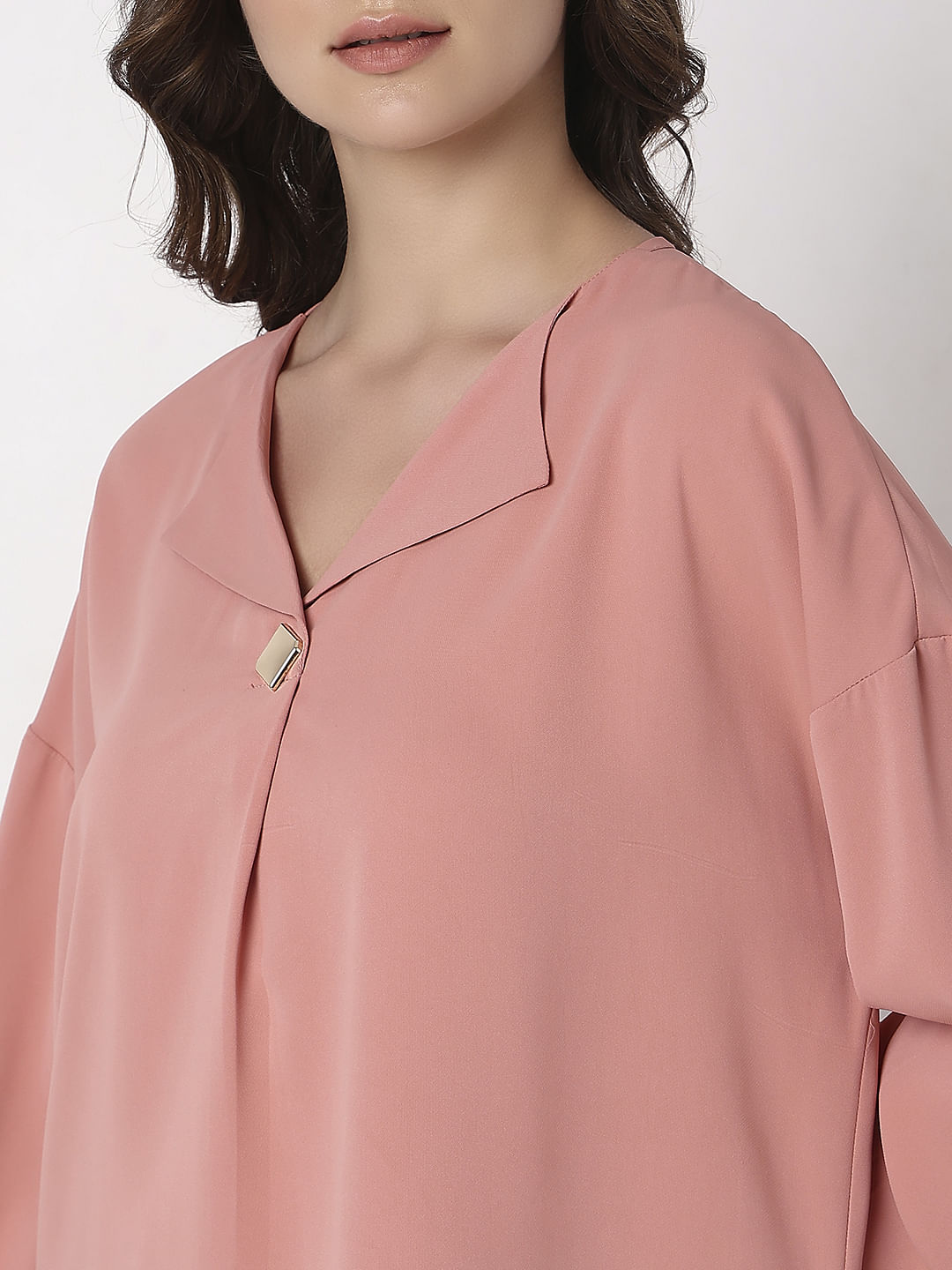 Pink Full Sleeves Top