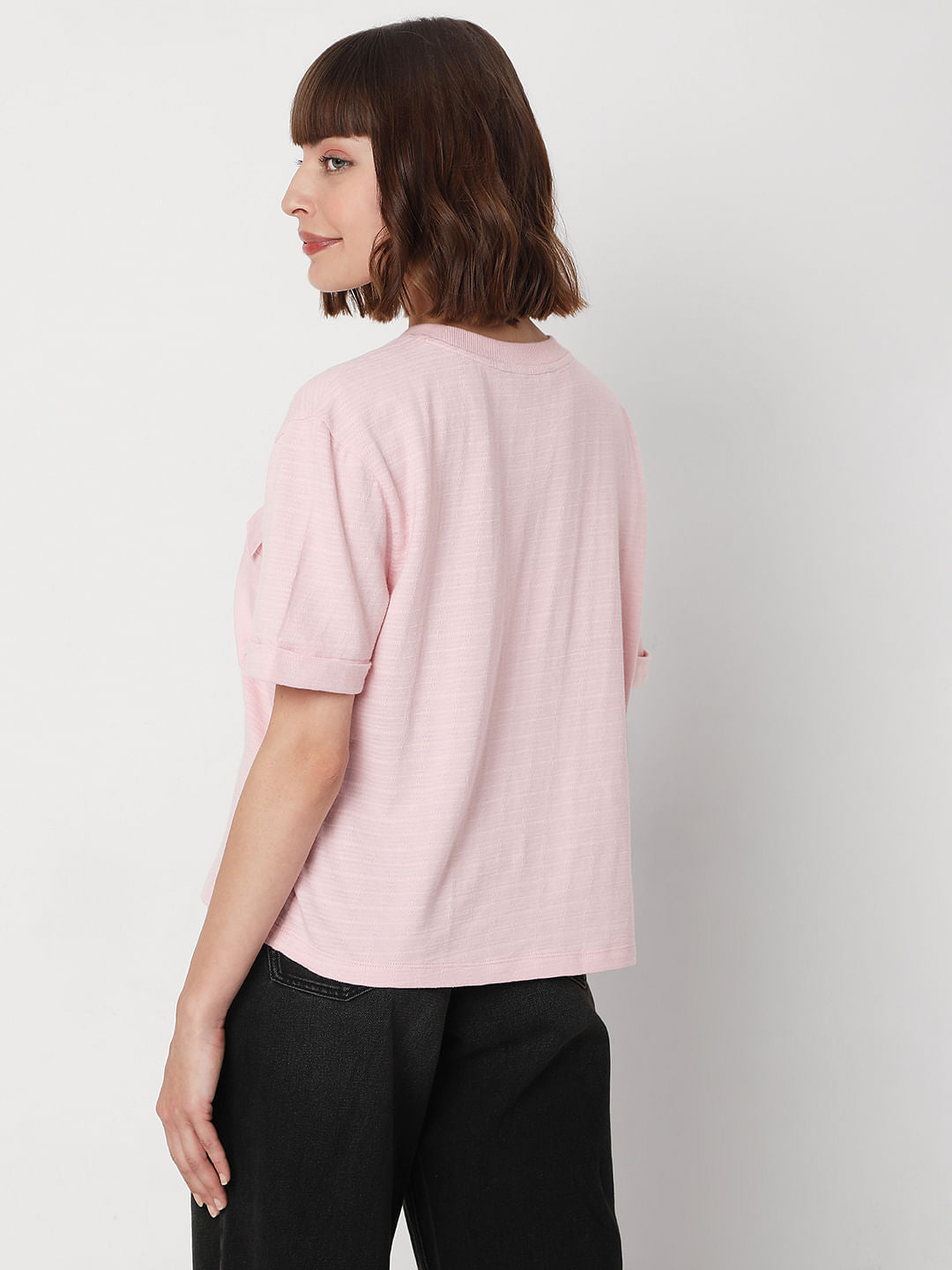 Pink Striped T-Shirt
