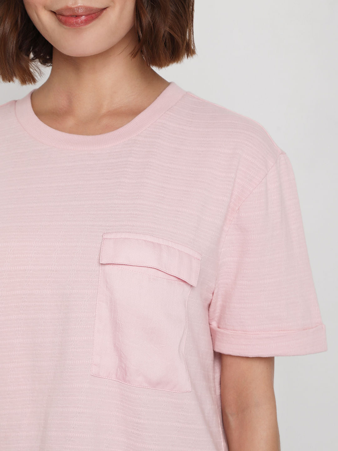 Pink Striped T-Shirt