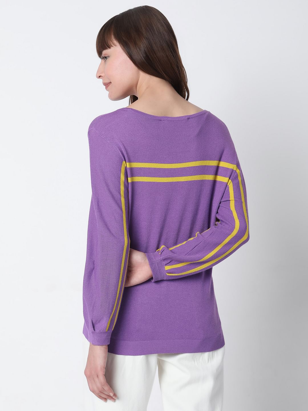 Purple Knit Top