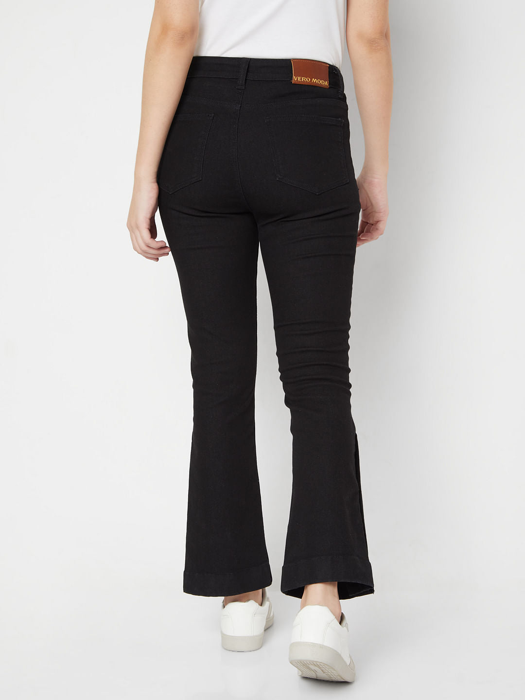 Black Petra Bootcut Jeans