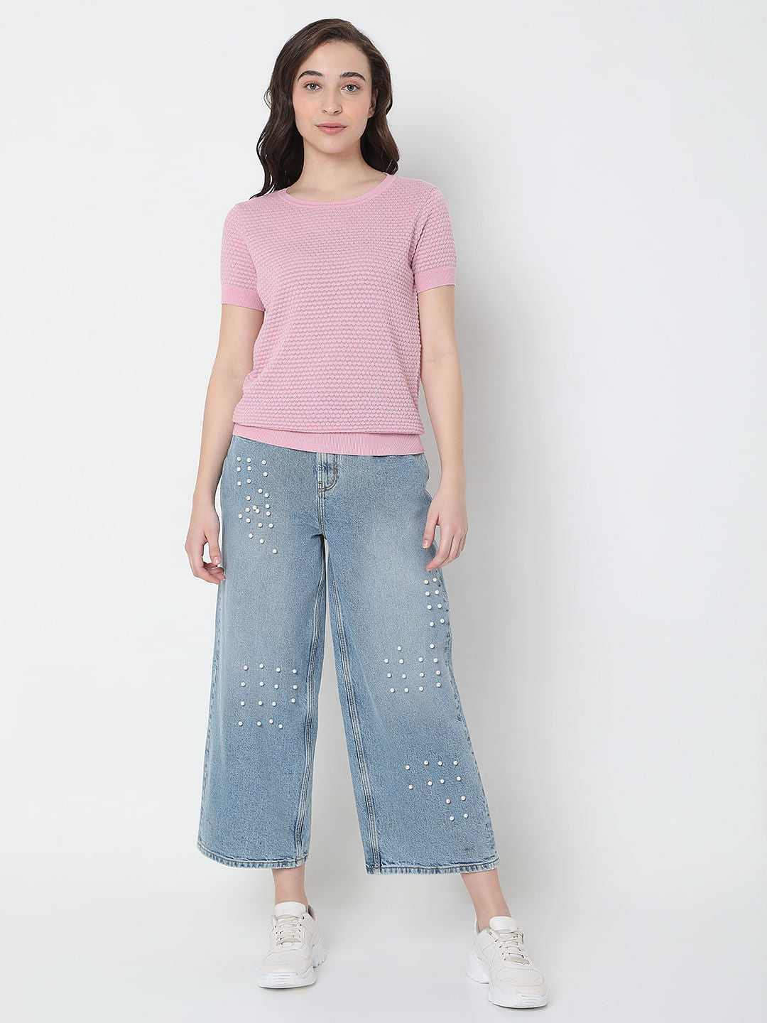 Lilac Textured Sweater