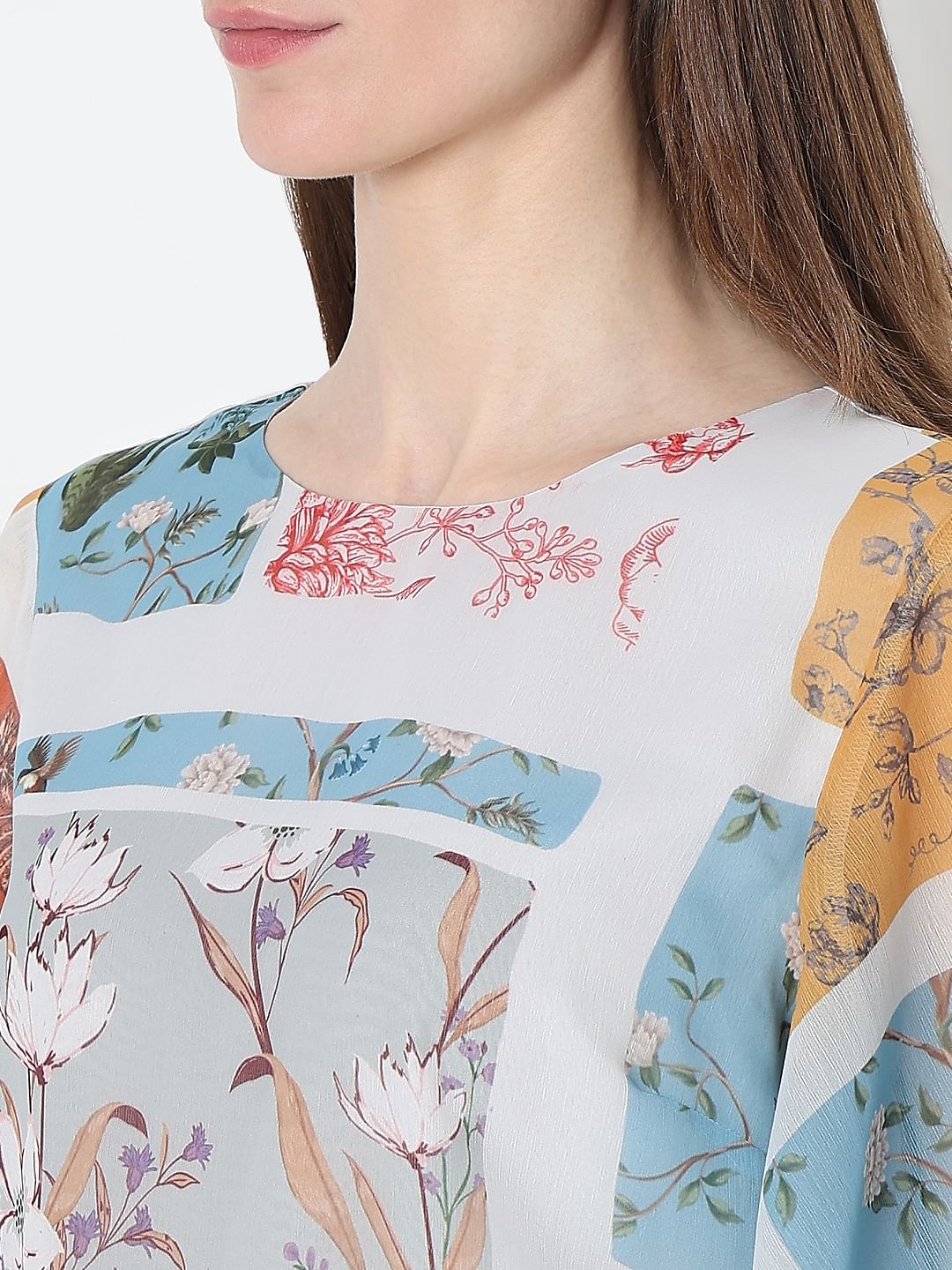 Multi-Colour Printed Top