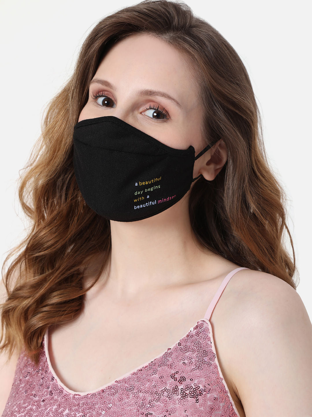 Black & Grey Reusable Masks - Pack Of 2