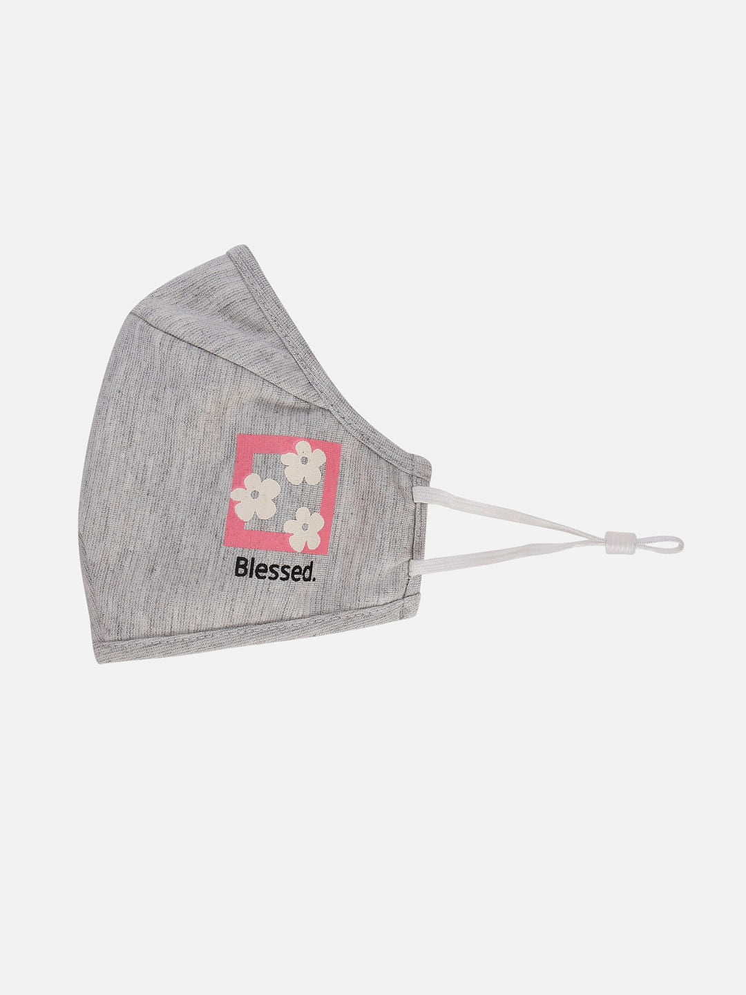 Black & Grey Reusable Masks - Pack Of 2